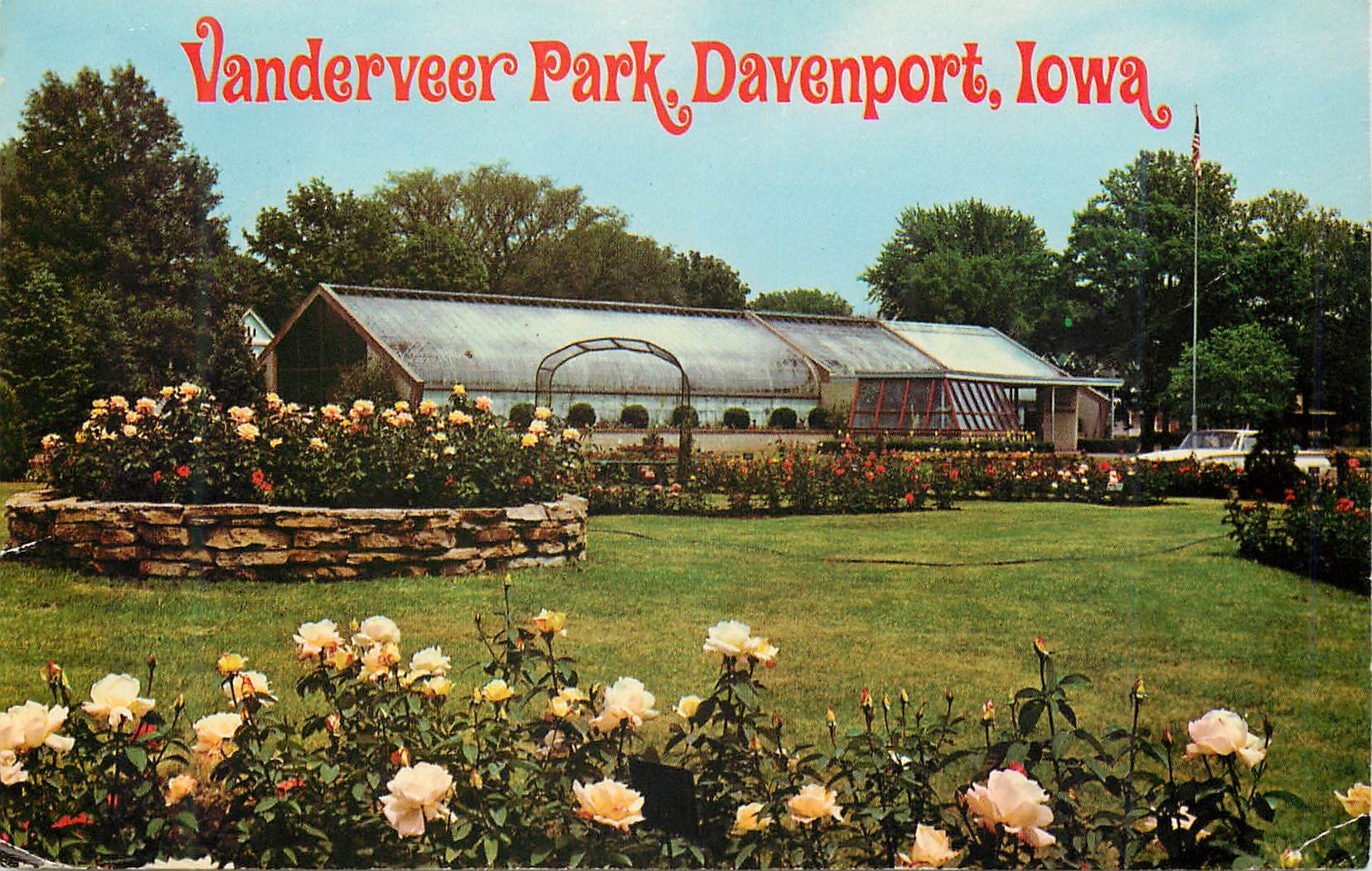 CPM Municipal Rose Garden Vanderveer Park Davenport Iowa