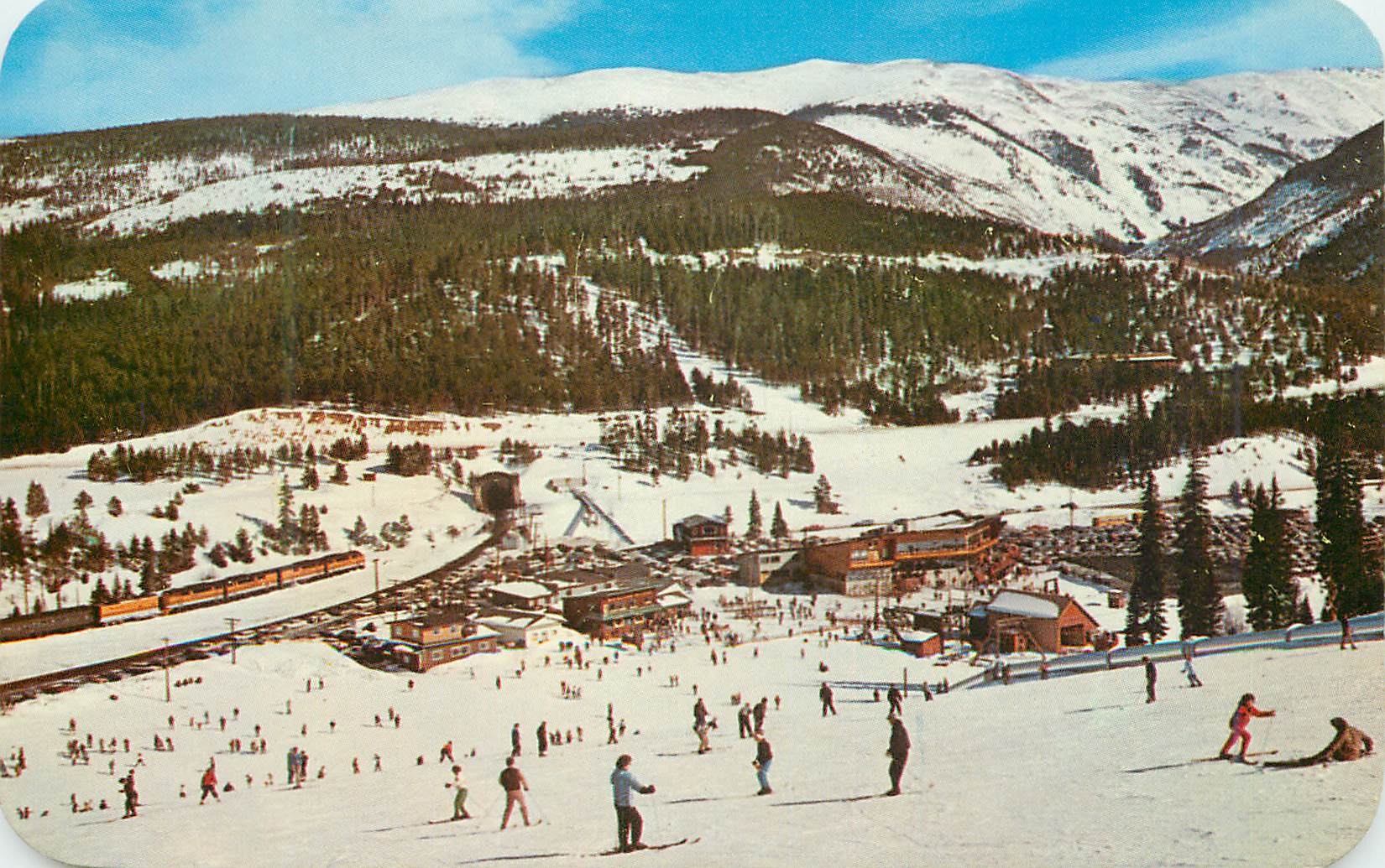 CPA Colorado Vista of Winter Park Ski Area from practice slope
