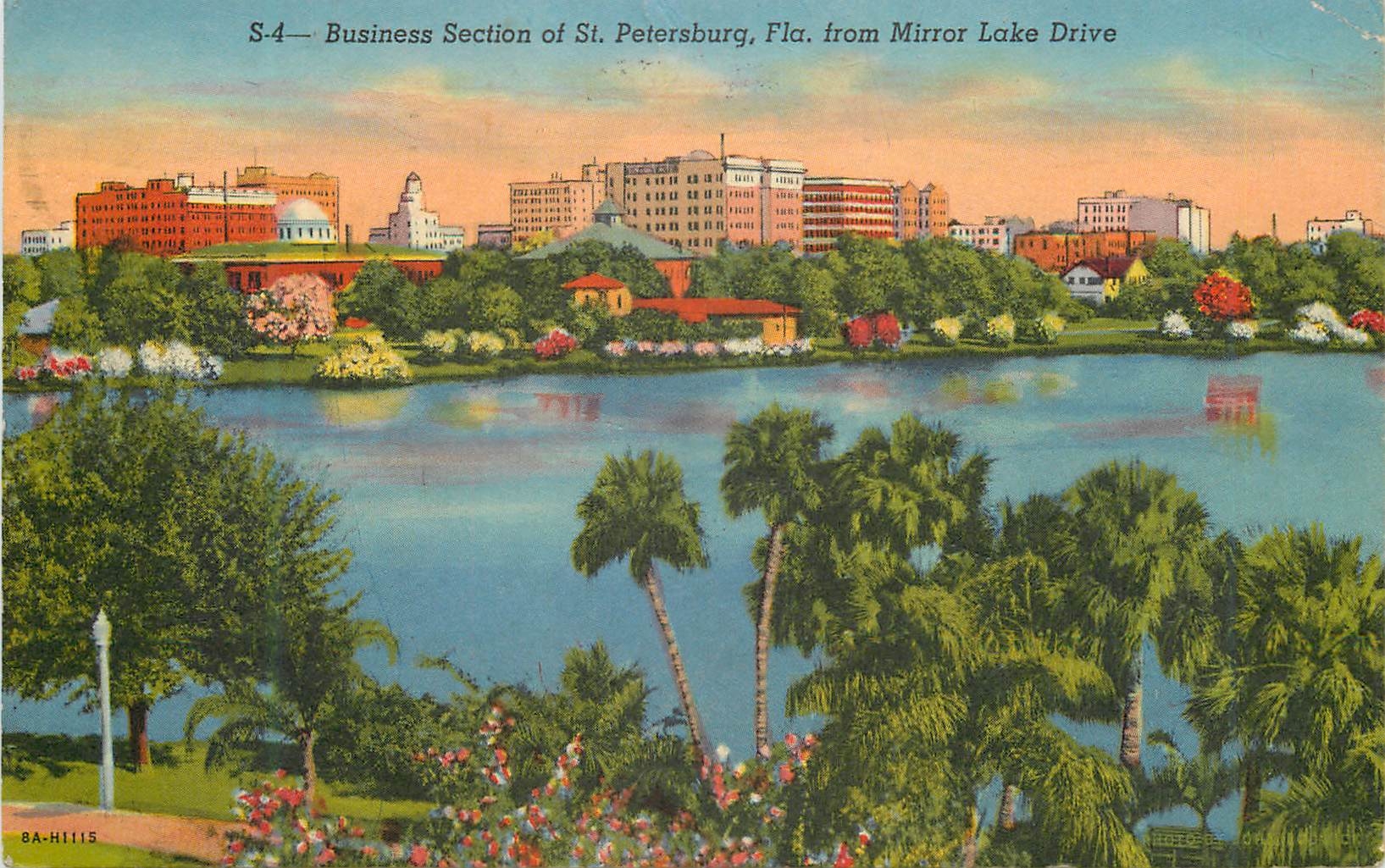 CPM Business Section of S Petersburg Lla From Mirror Lake Drive