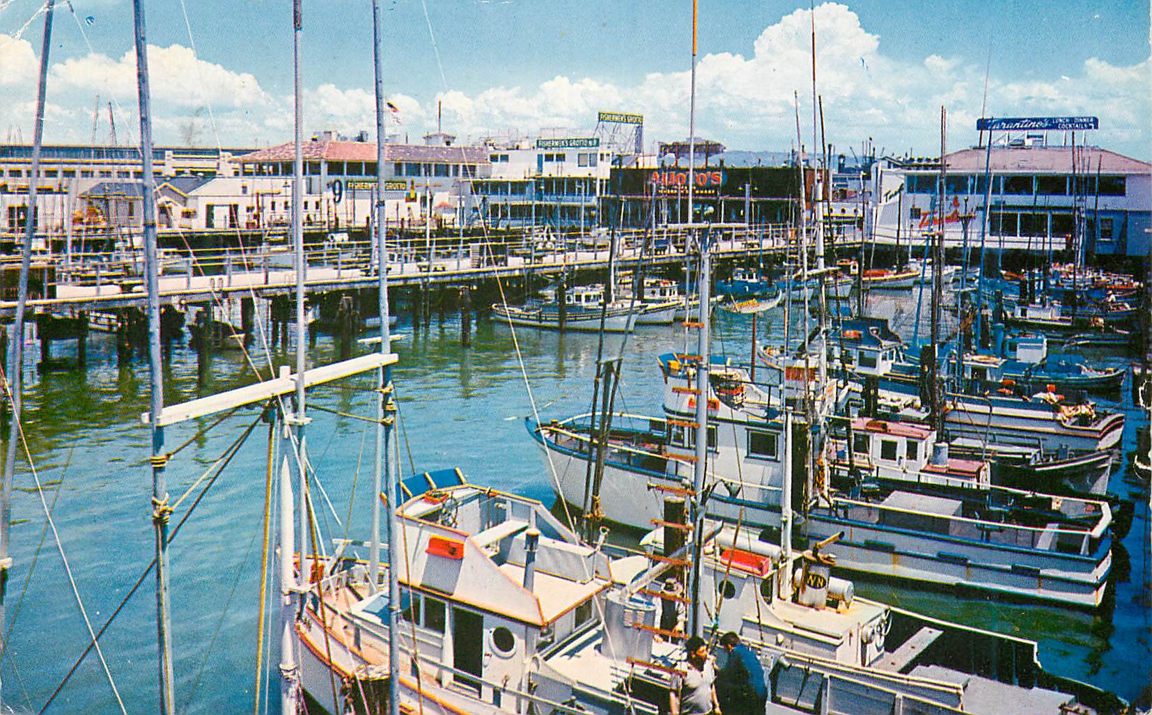 CPM San Francisco Fisherman's Wharf Bateaux