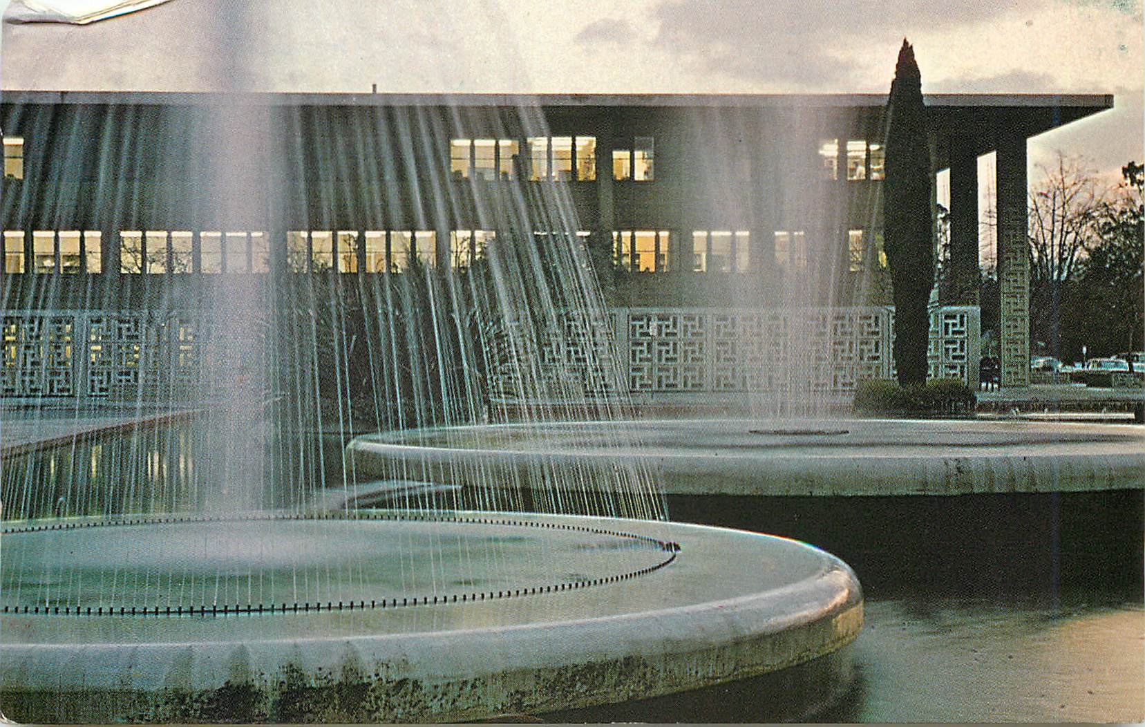 CPM Dusk Settles Serenely Through the fountain Spray