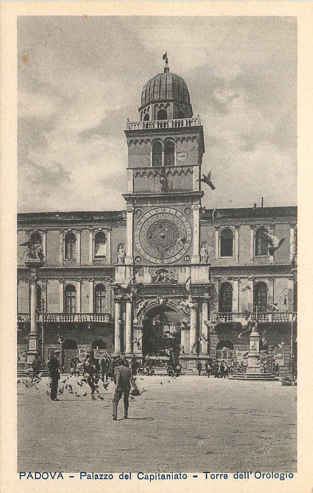 CPA Padova Palazzo del Capitaniato Torre dell'Orologio