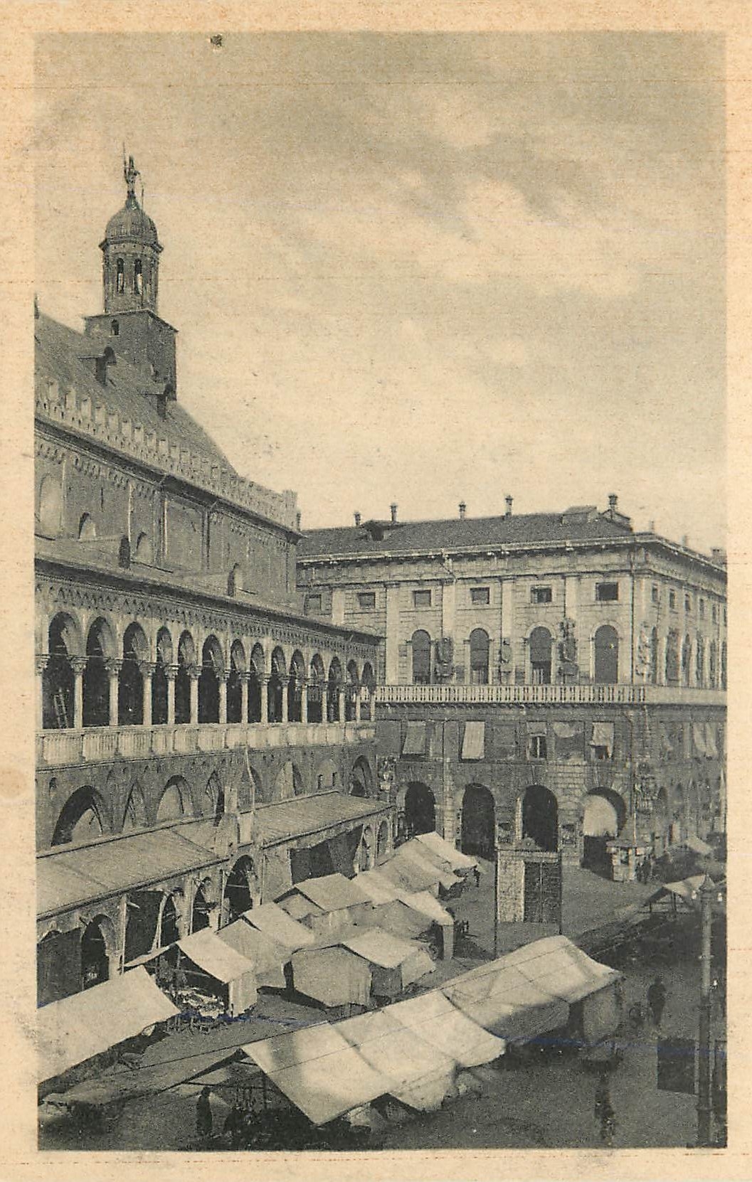 CPA Padova Palazzo della Ragione e Municipio
