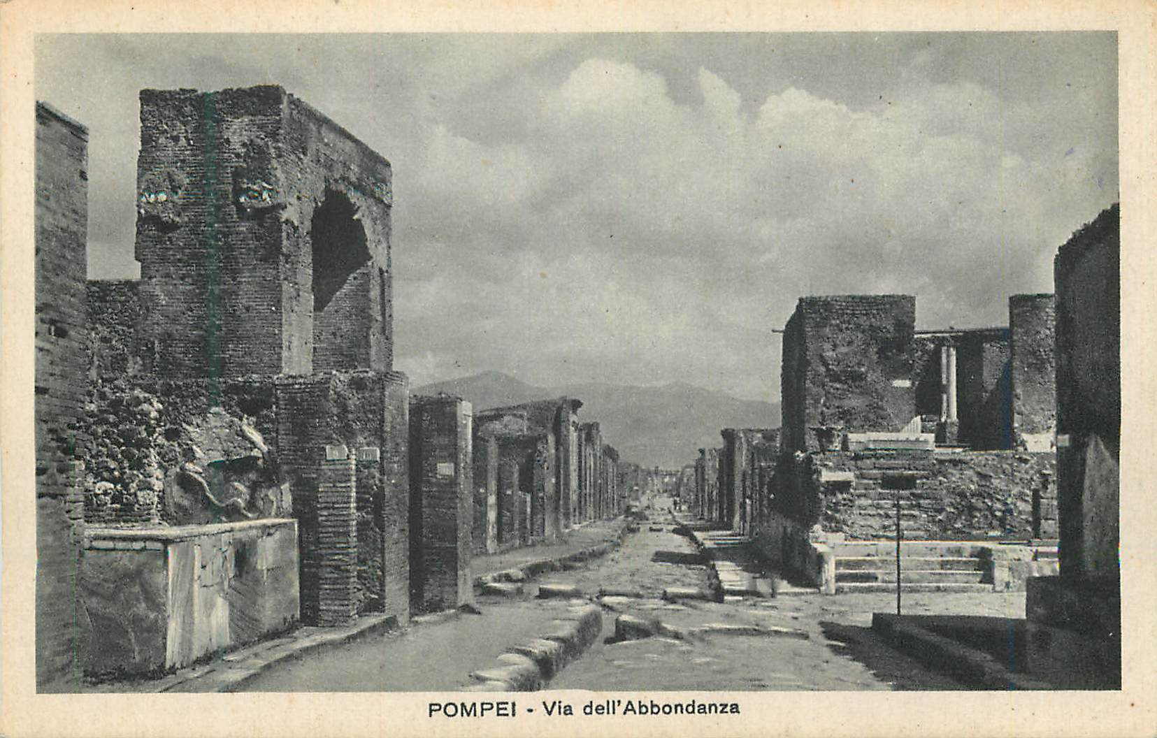 CPA Pompei Via dell'Abbondanza
