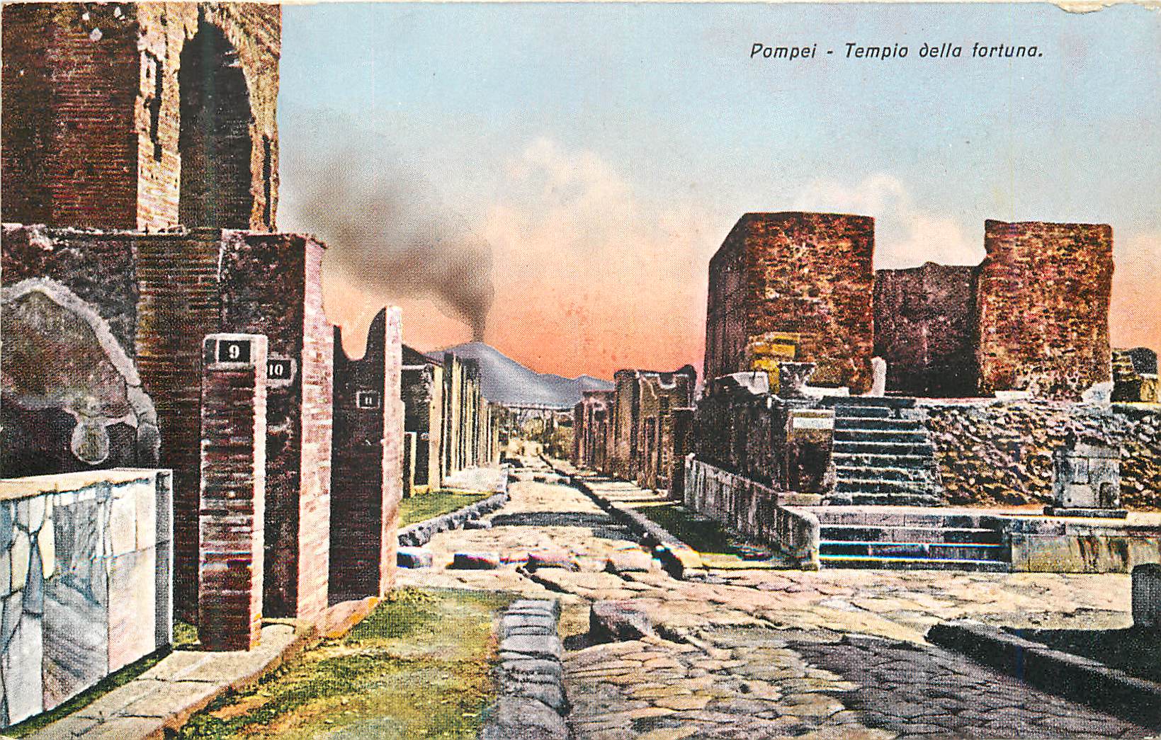 CPA Pompei Tempio della fortuna