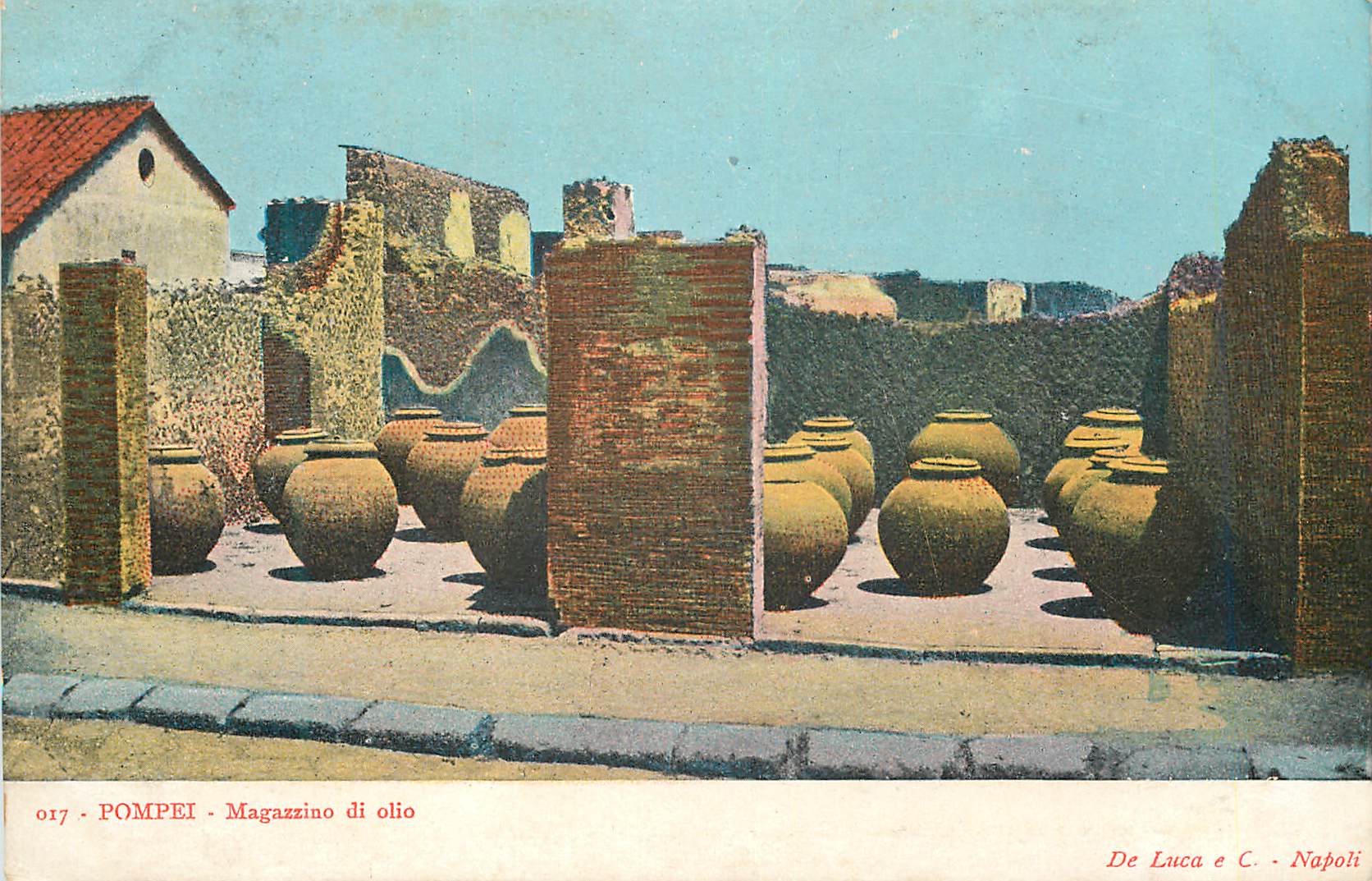 CPA Pompei Magazzino di olio
