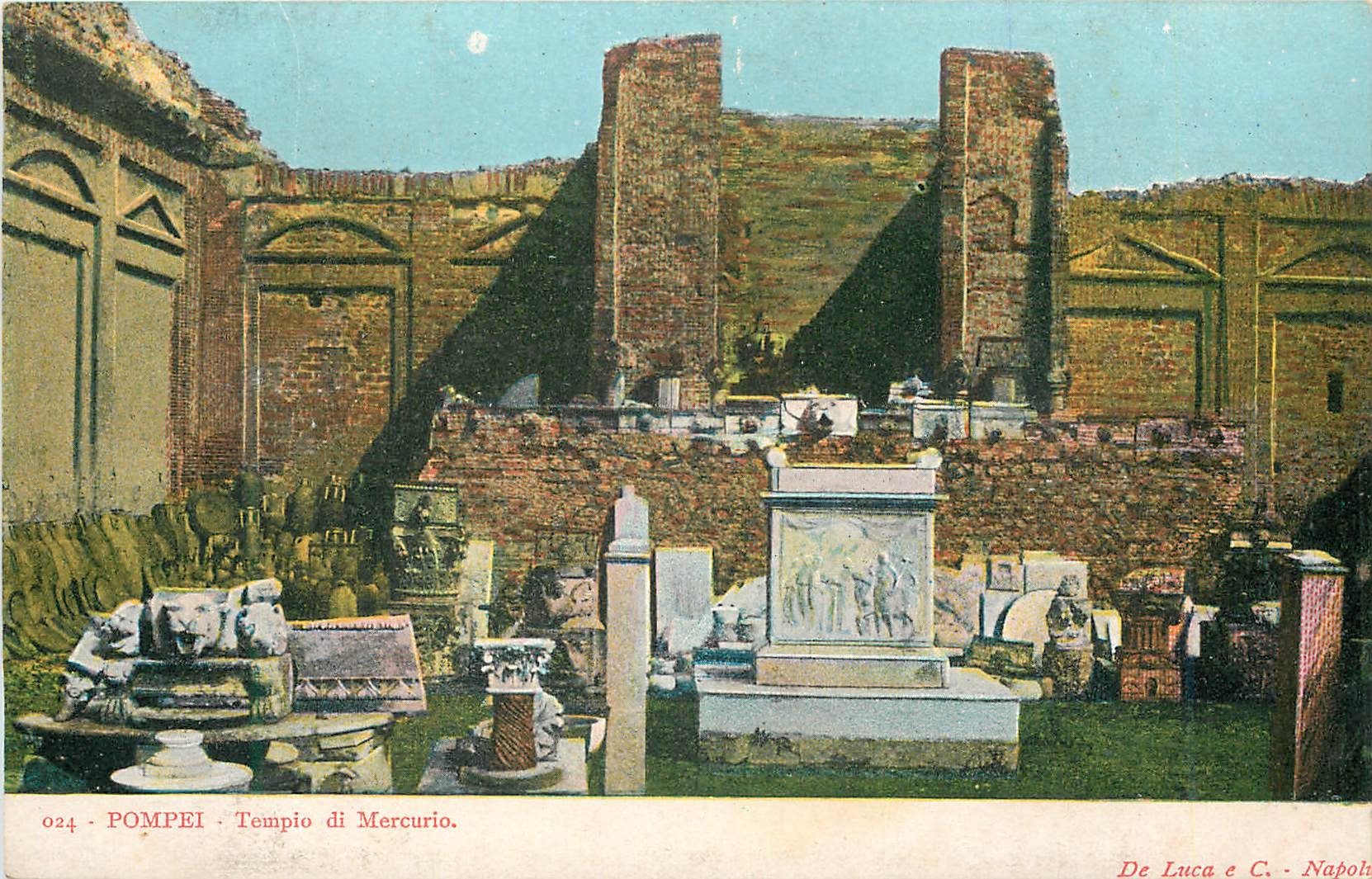 CPA Pompei Tempio di Mercurio
