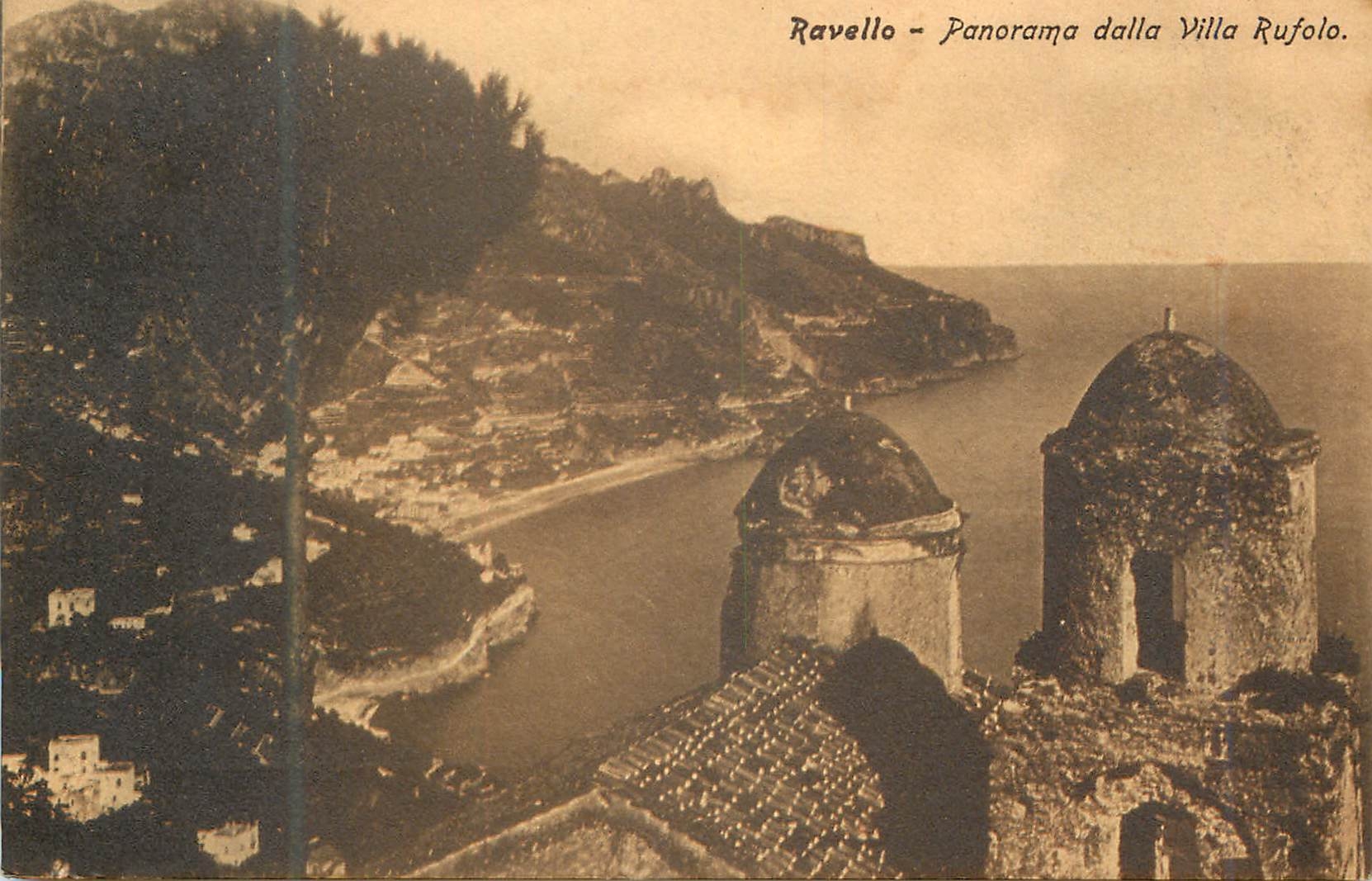 CPA Ravello Panorama dalla Villa Rufolo