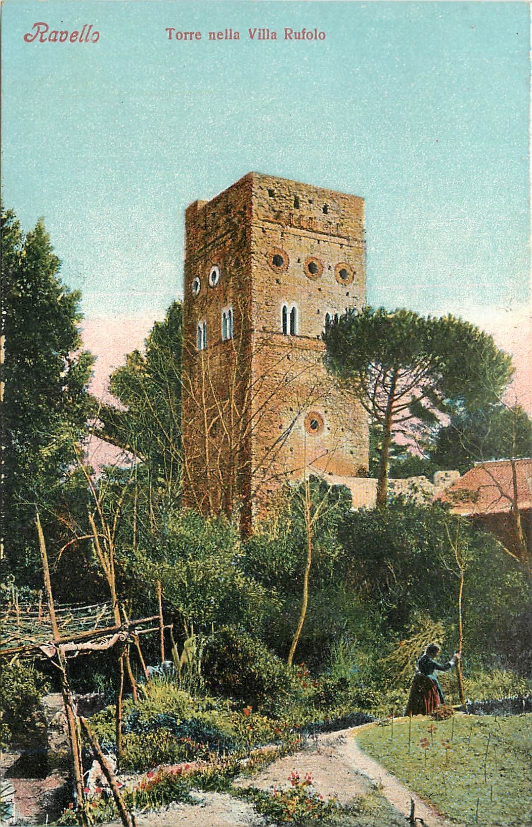 CPA Ravello Torre nella Villa Rufolo