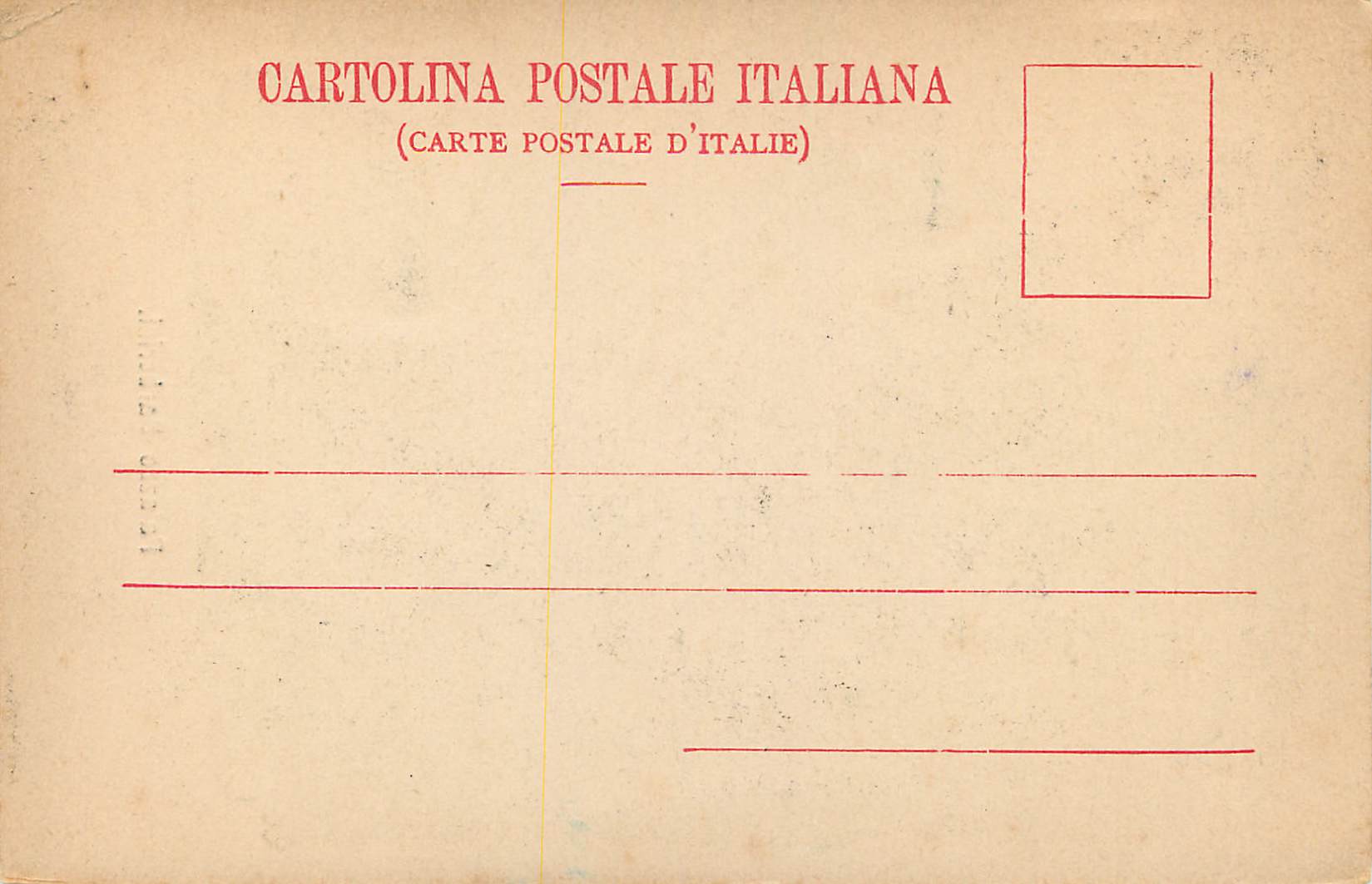 CPA Palazzo Barberini — Rückseite