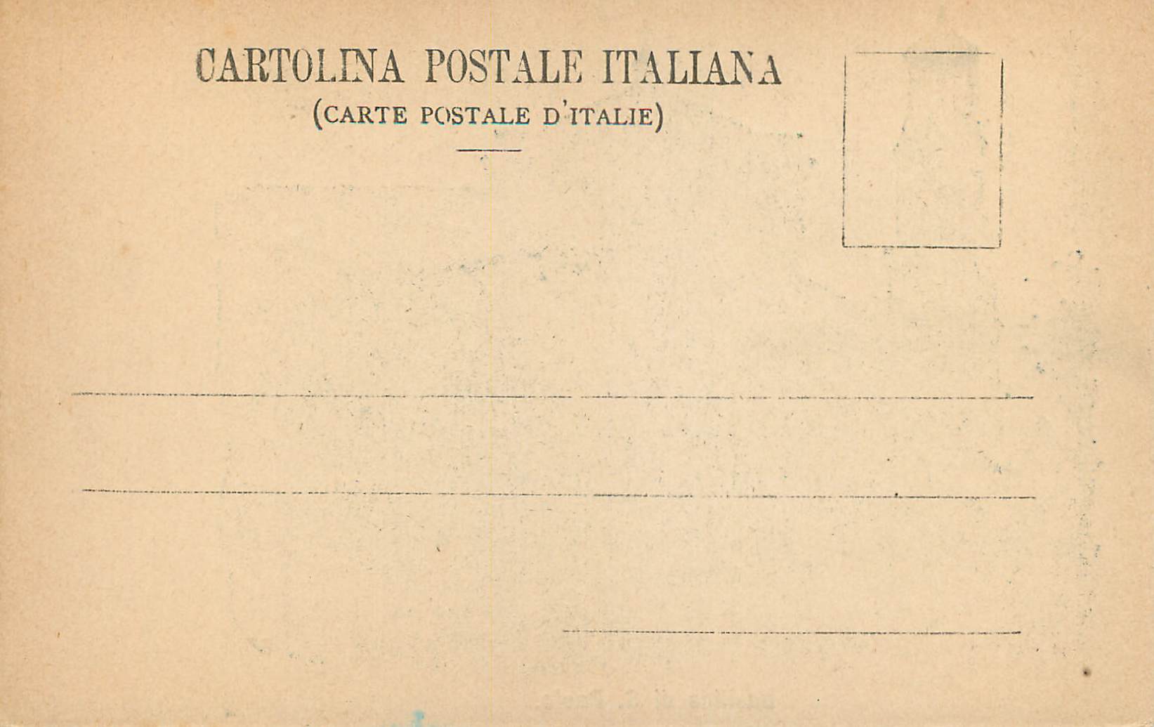 CPA Basilica di S Paolo — Rückseite