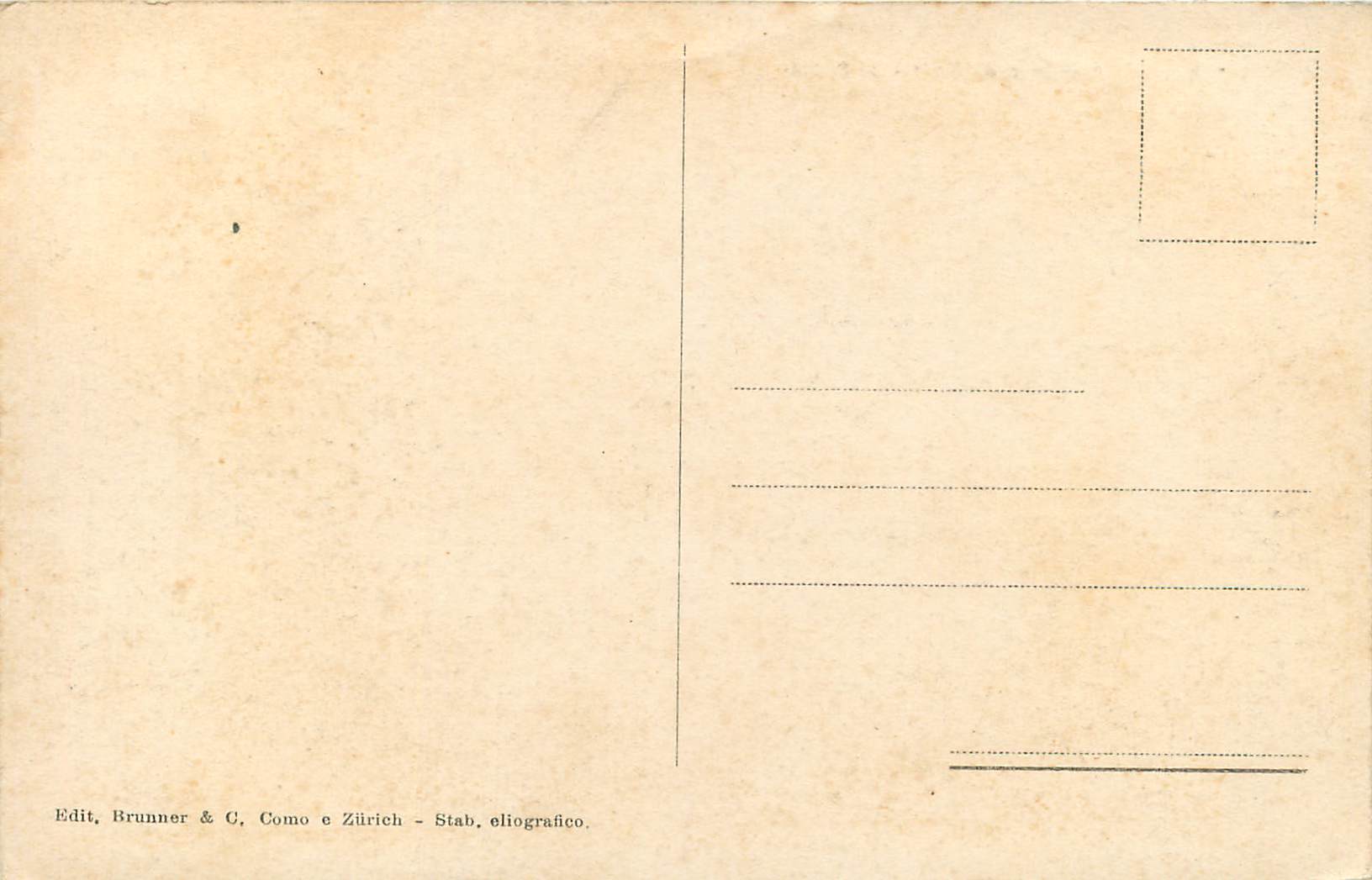 CPA Roma Ponti S Angelo e di Ferro S Pietro — Rückseite