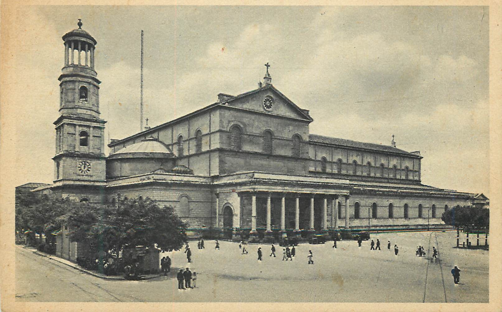 CPA Roma Basilica di S Paolo fuori le mura
