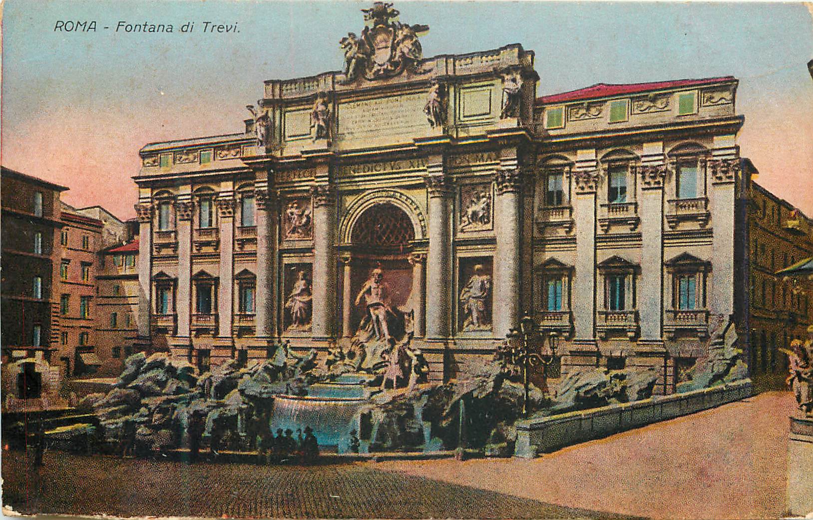 CPA Roma Fontana di Trevi