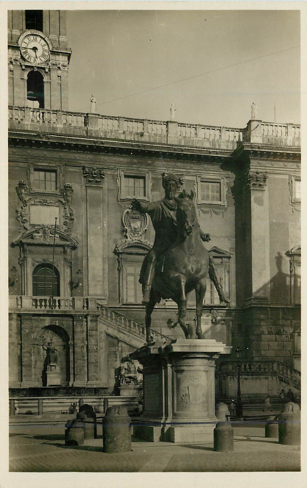 CPA Roma Campidoglio Statua di Marco Aurilio