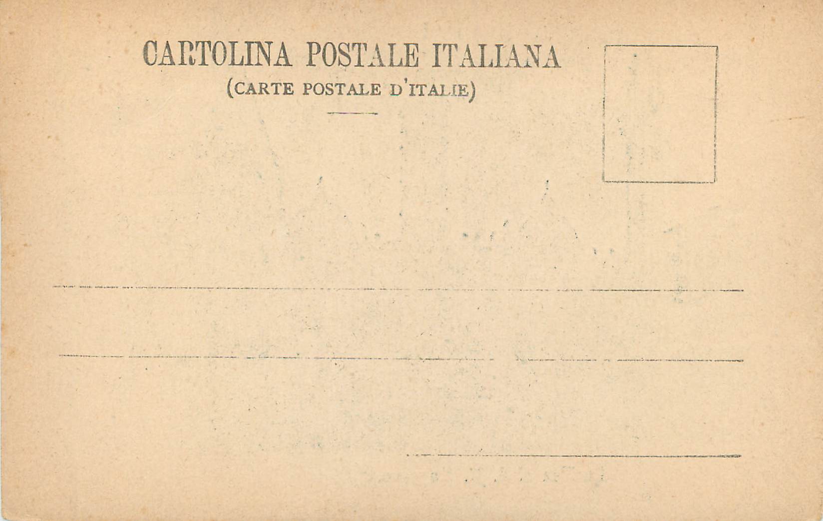 CPA Basilica di S M Maggiore — Rückseite