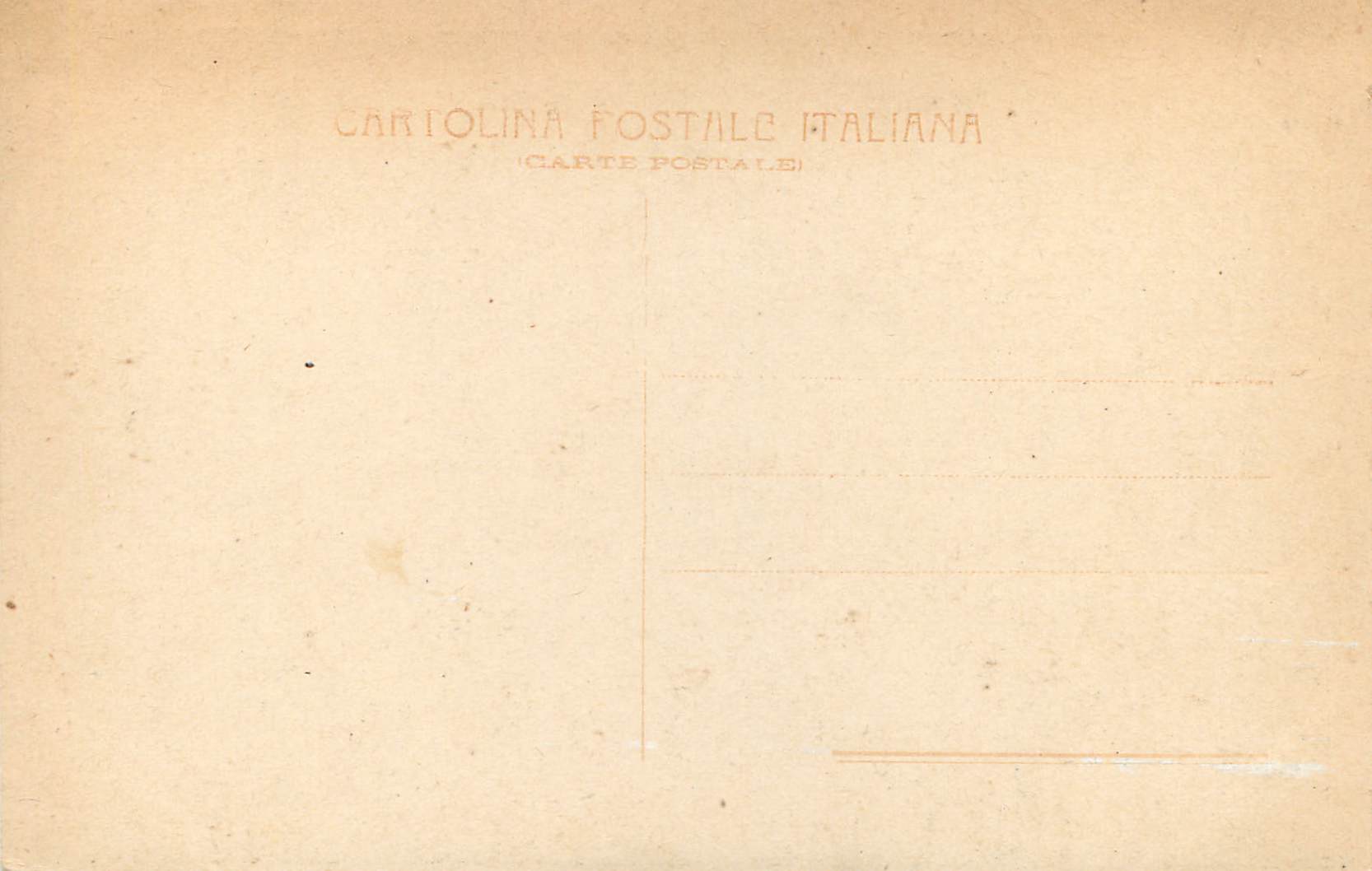CPA Roma Pantheon Tomba del Re Vittorio Emanuele II — Rückseite