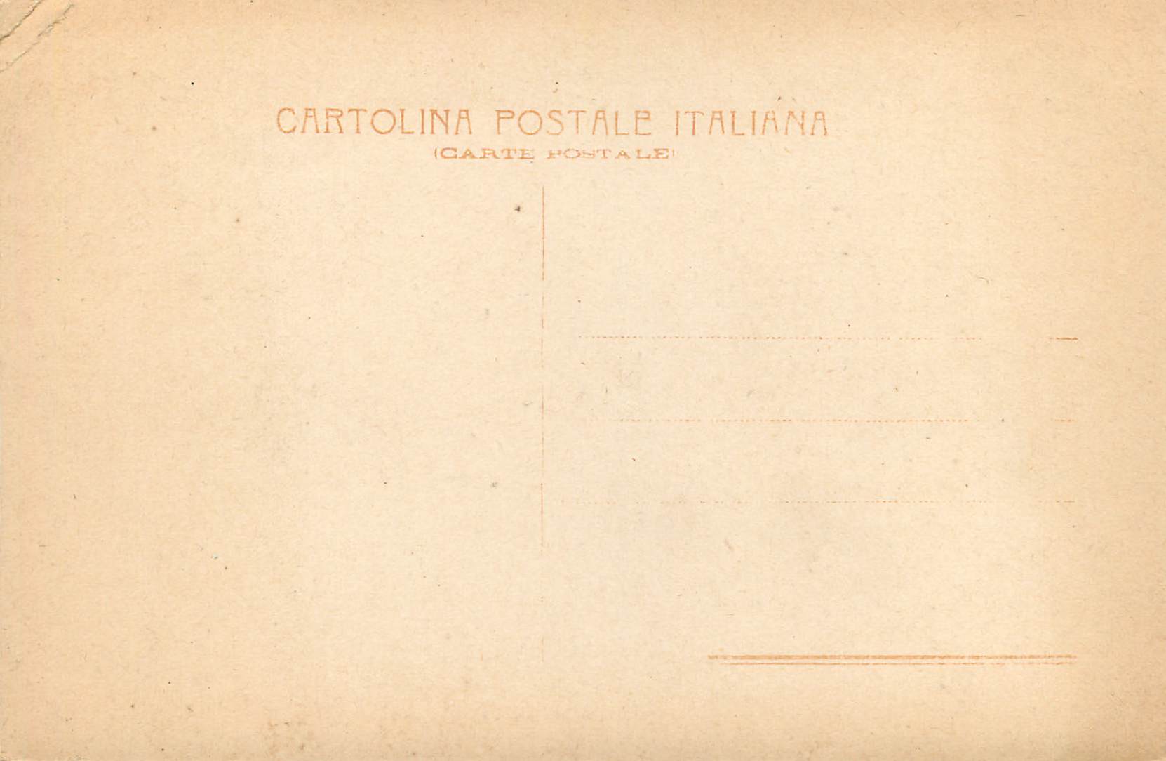 CPA Roma Fontana del Tritone — Rückseite