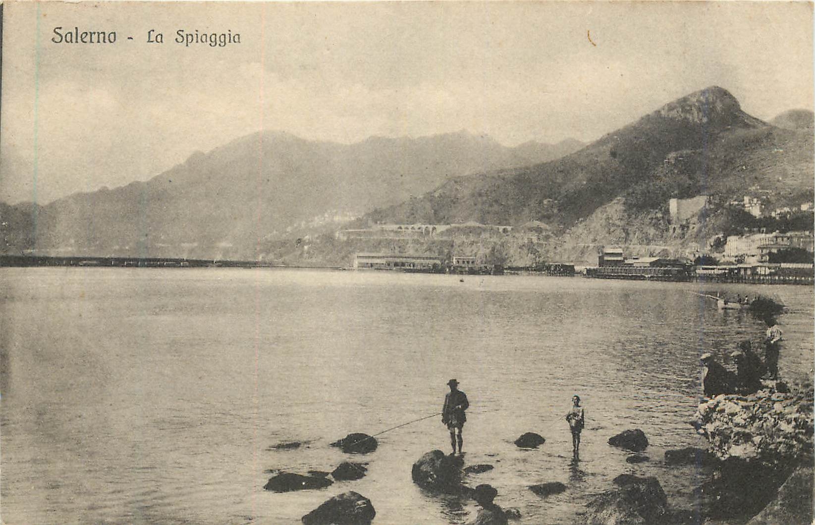 CPA Salerno La Spiaggia Peche Pecheur