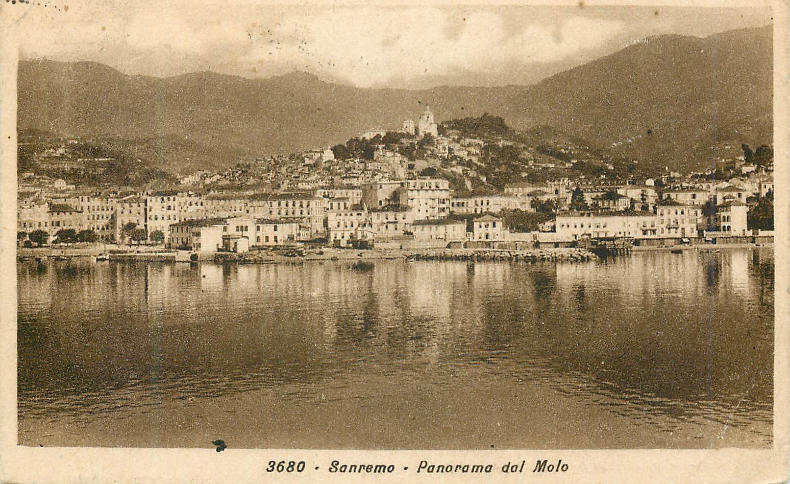 CPA San Remo Panorama del Molo