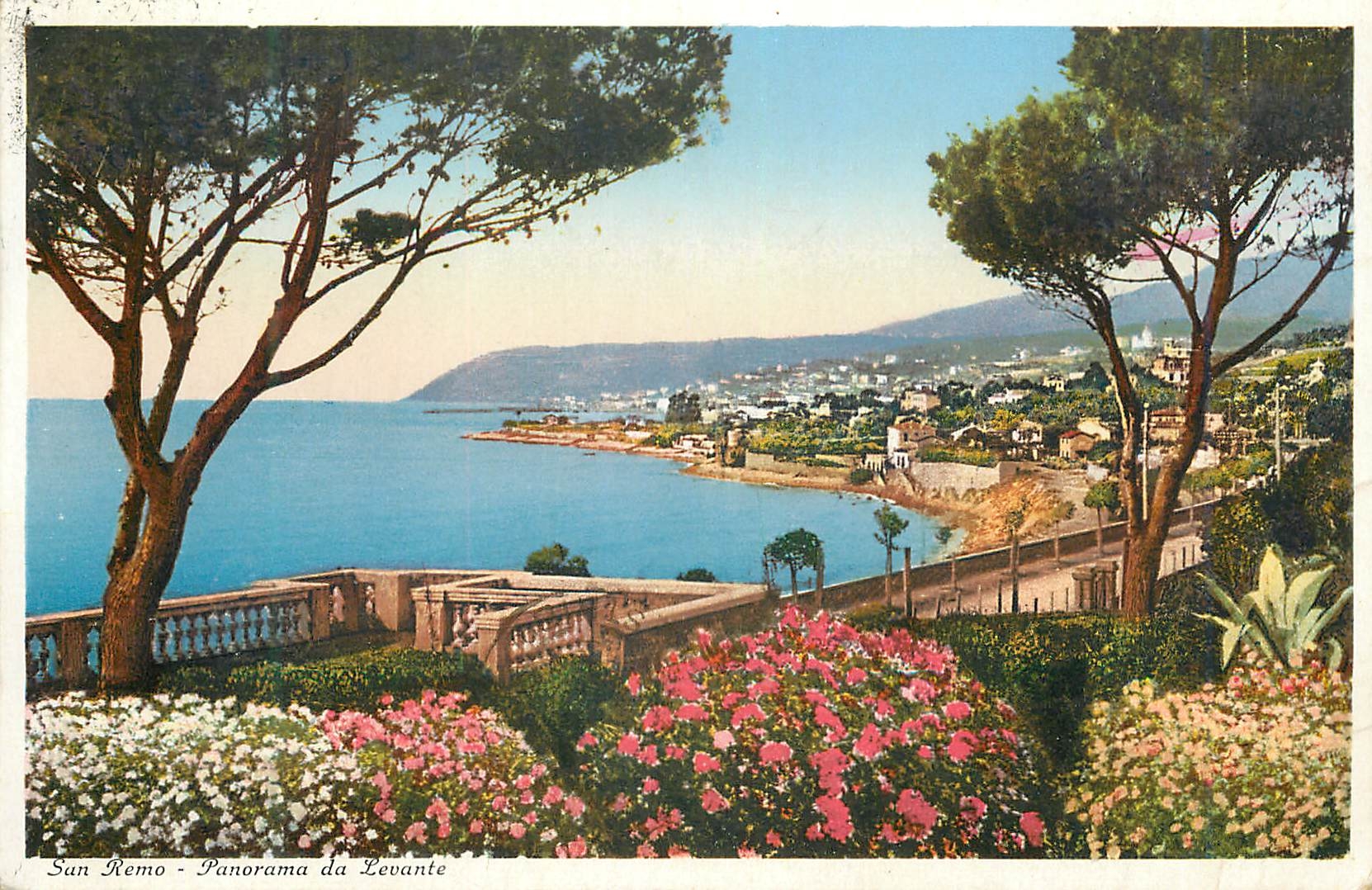 CPA San Remo Panorama da Levante