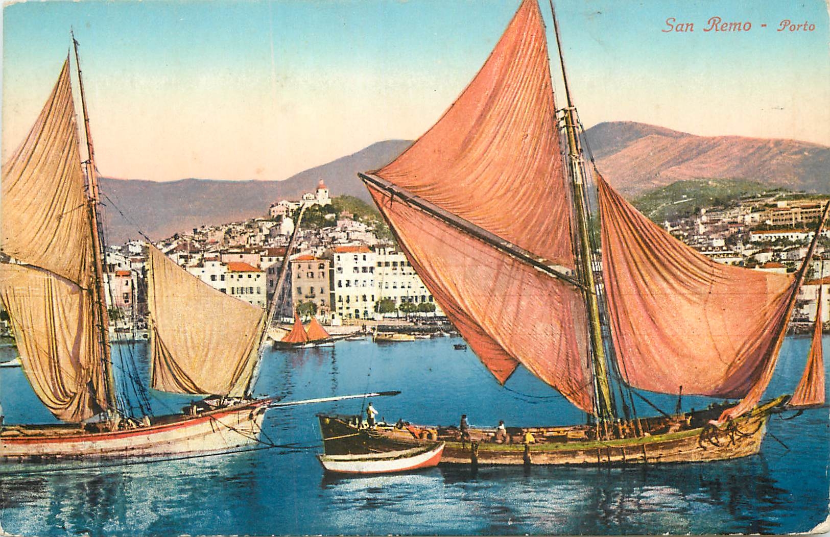 CPA San Remo Porto Bateau