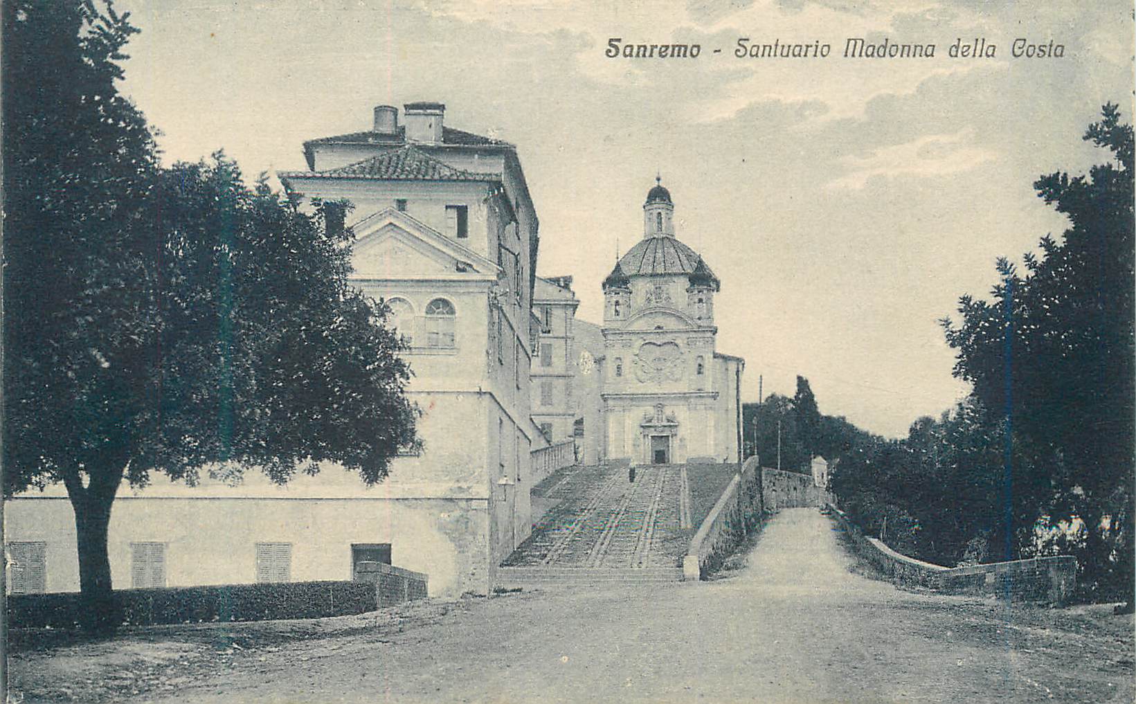 CPA San Remo Santuario Madonna della Costa