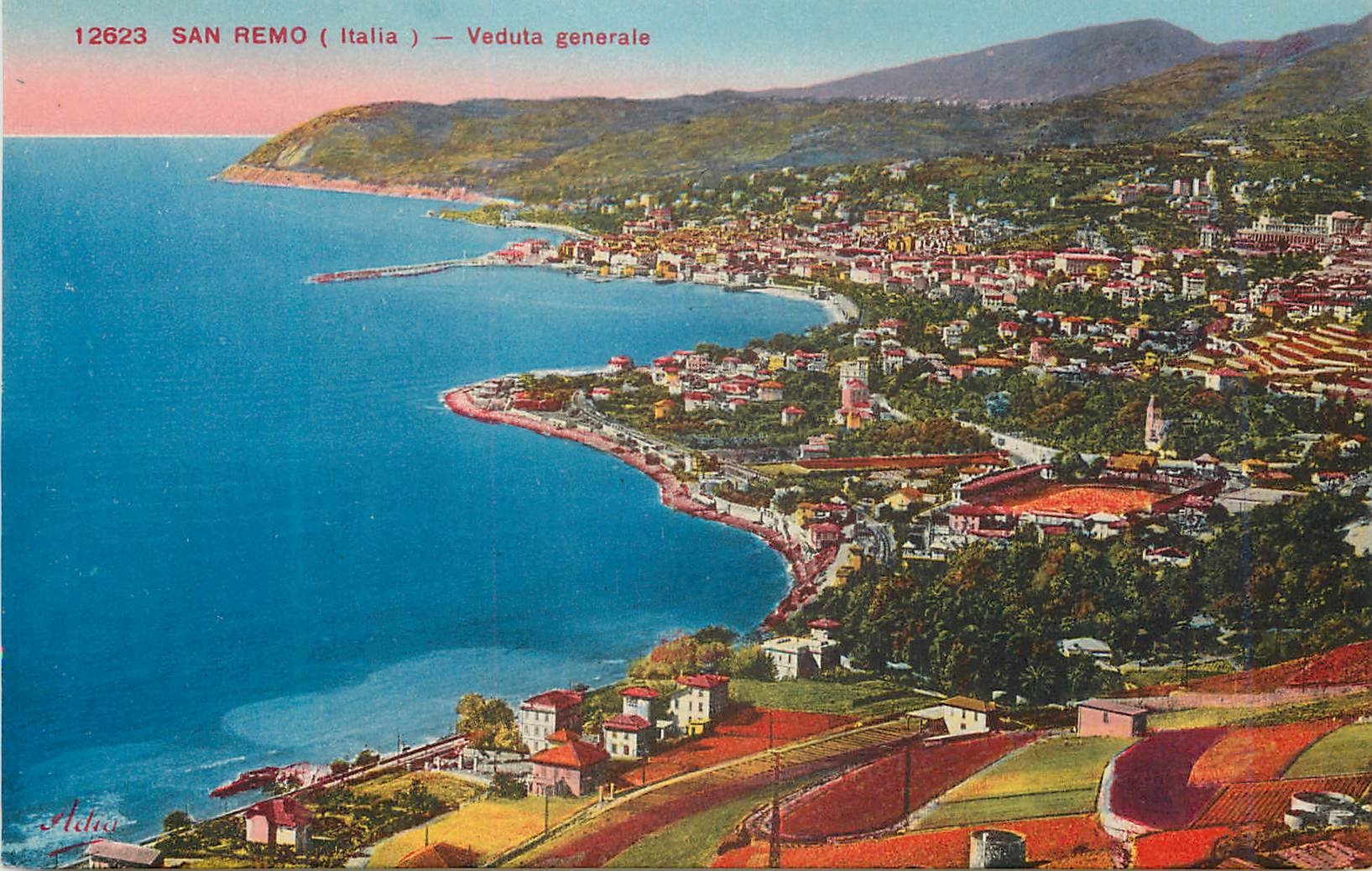 CPA San Remo (Italia) Veduta genarale