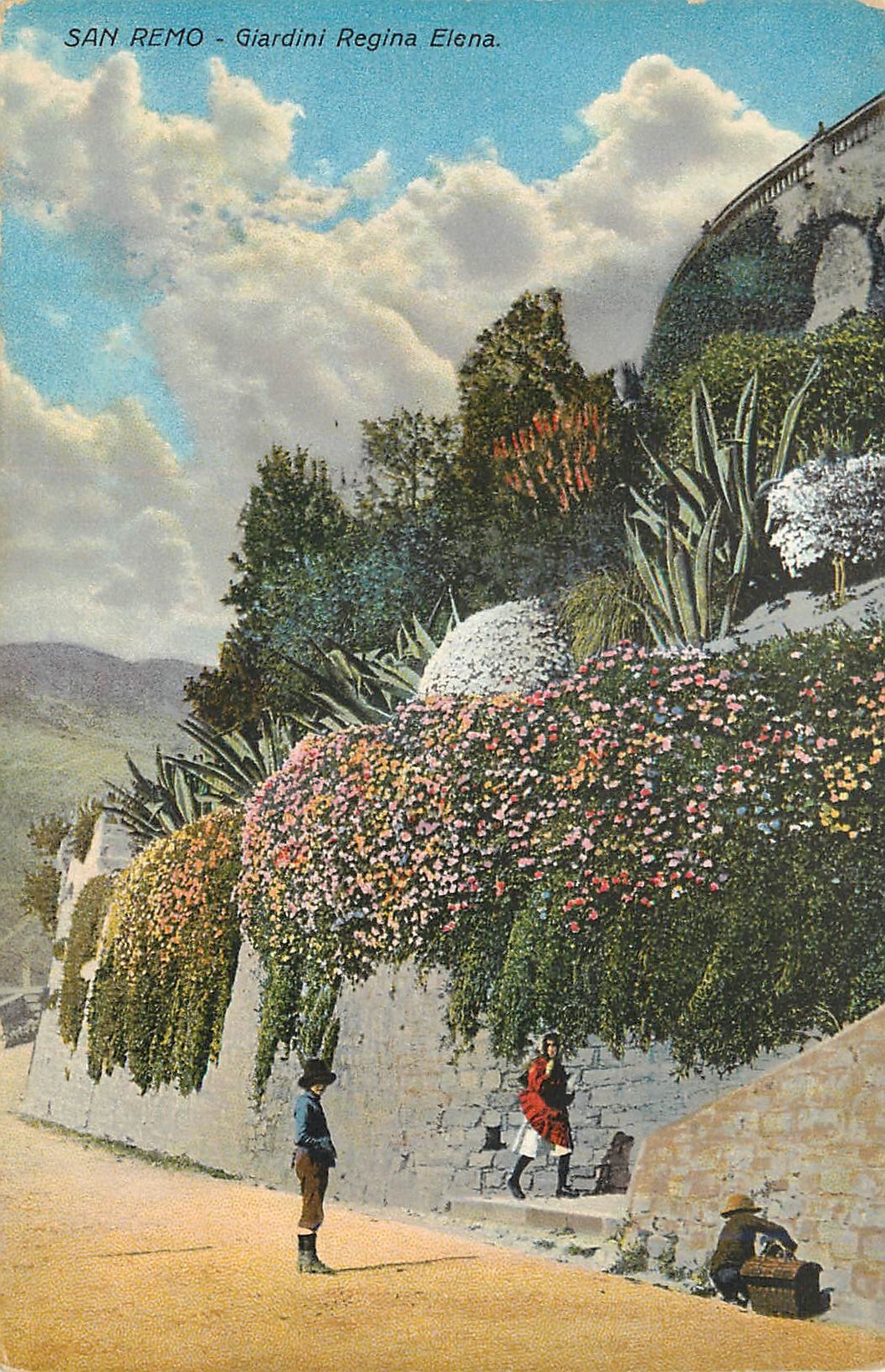 CPA San Remo Giardini Regina Elena Enfants