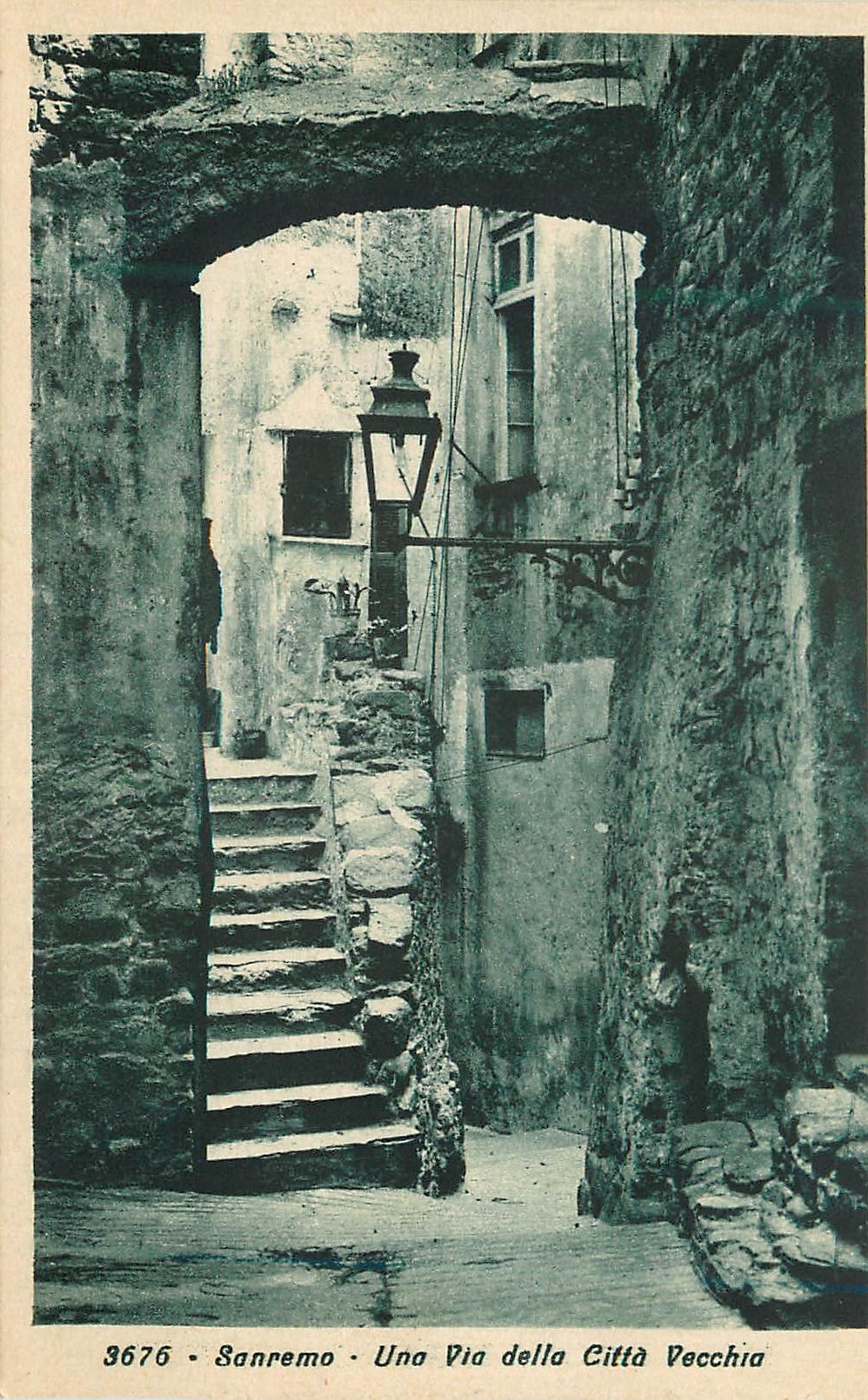 CPA San Remo Una Via della Citta Vecchia