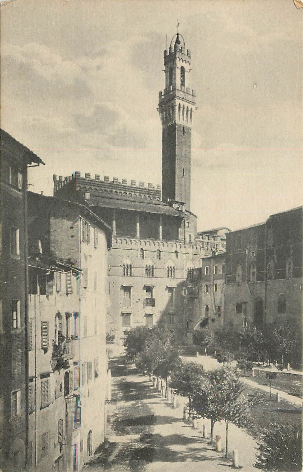 CPA Siena Il vecchio Mercalo di Siena