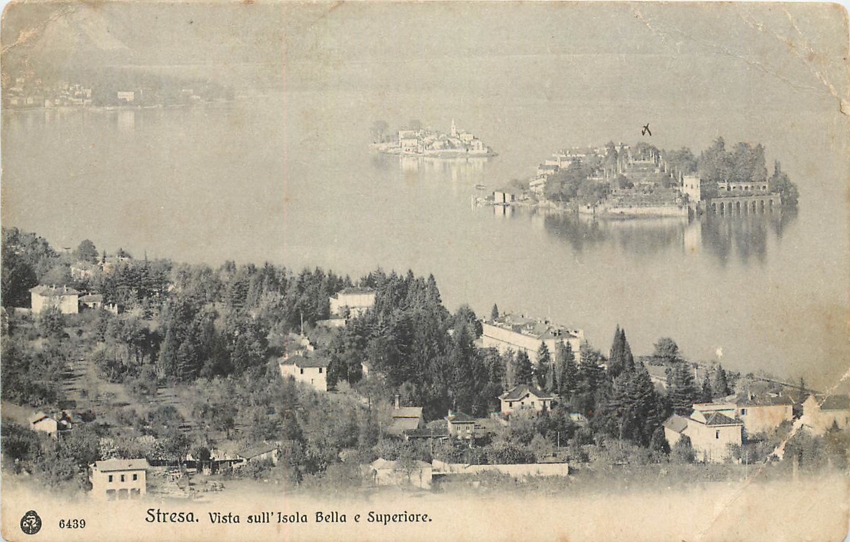 CPA Stresa Vista sull Isola Bella e Superiore