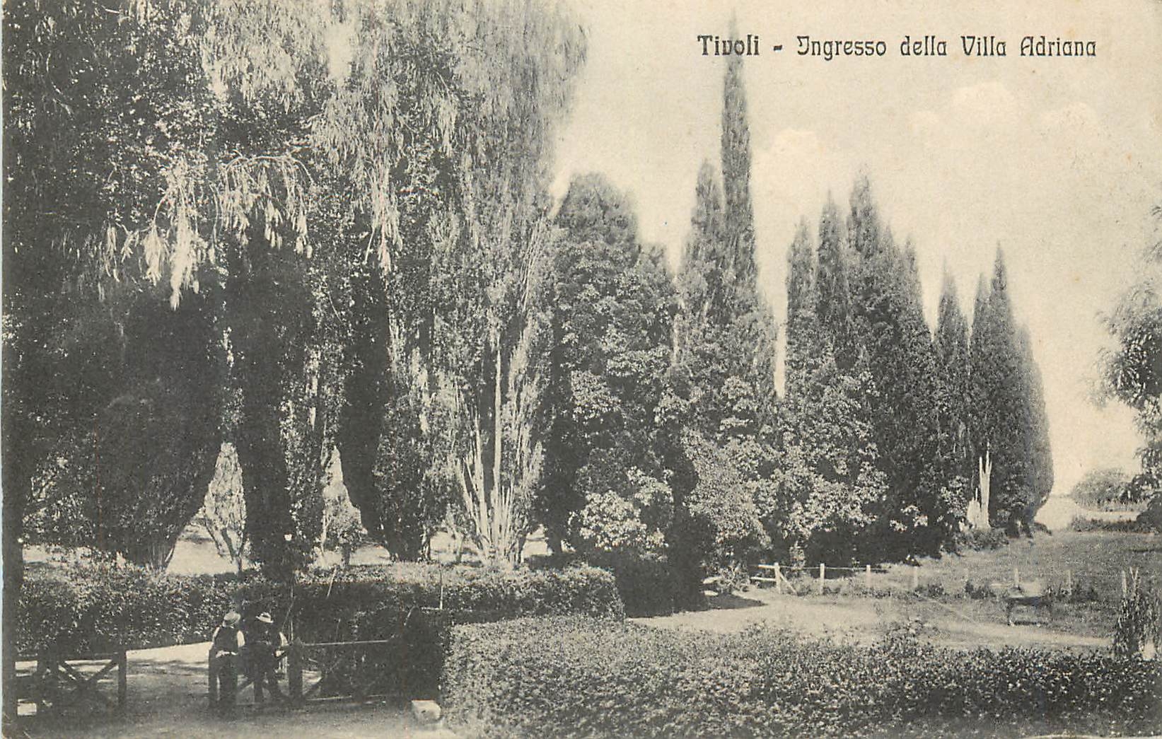 CPA Tivoli Ingresso della Villa Adriana