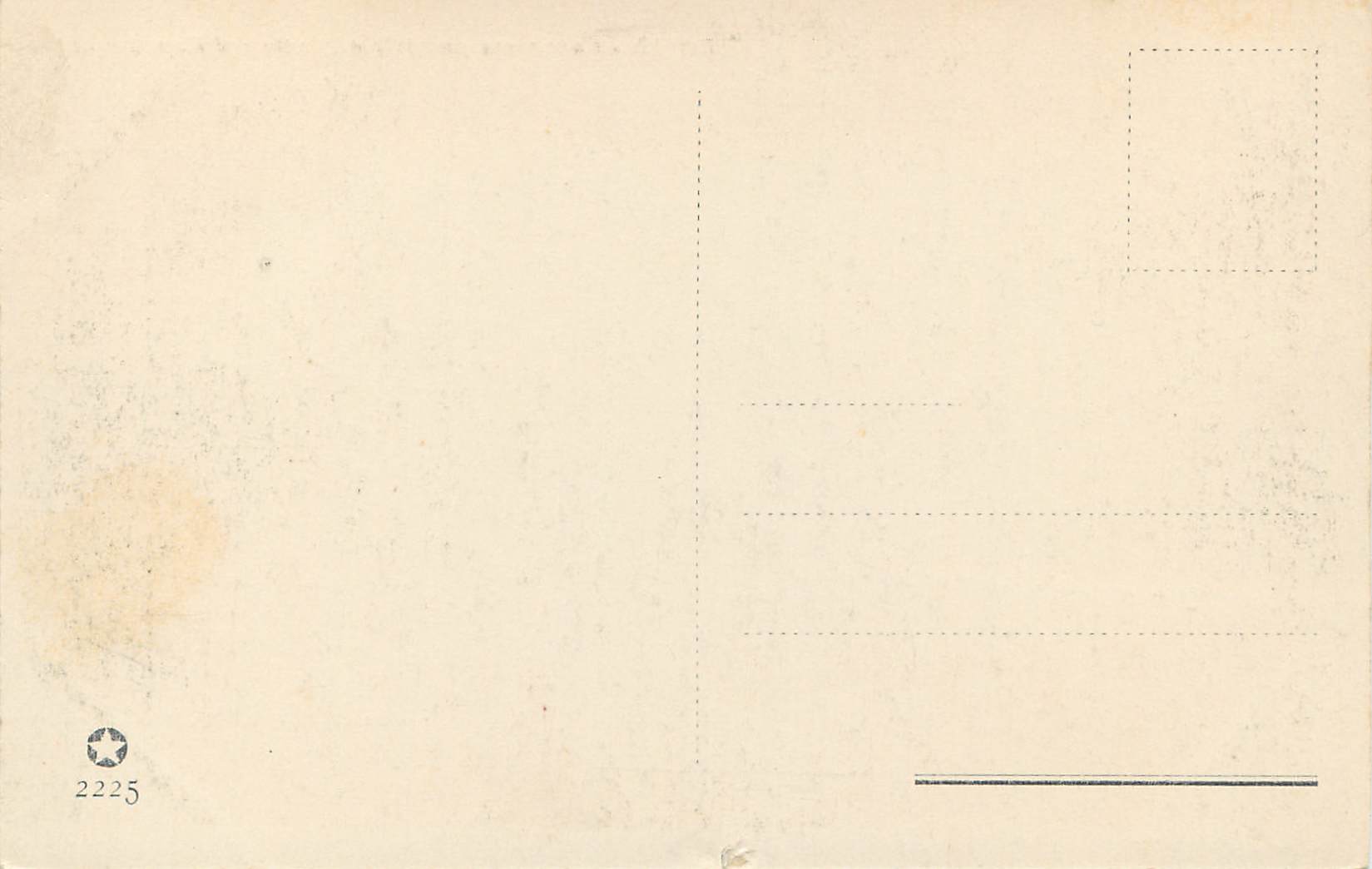 CPA Torino Panorama parziale e Monte dei Cappucial — Rückseite