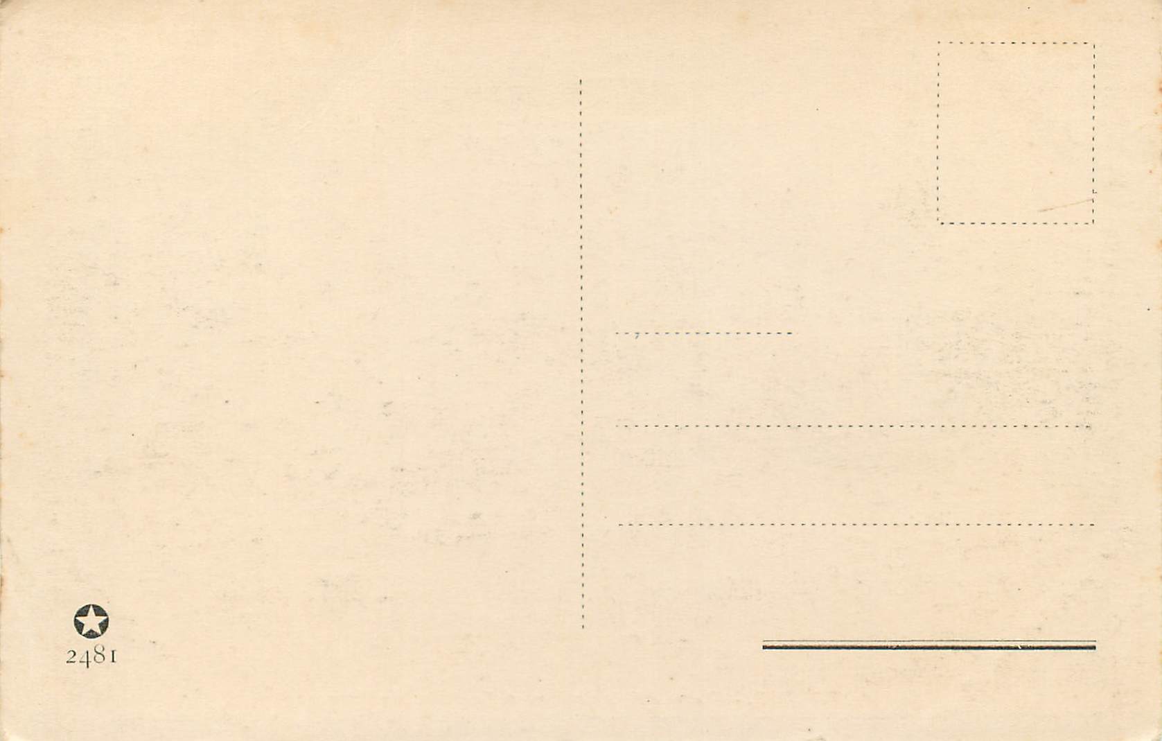 CPA Torino Parco del Valentino e Castello Medioevale — Rückseite