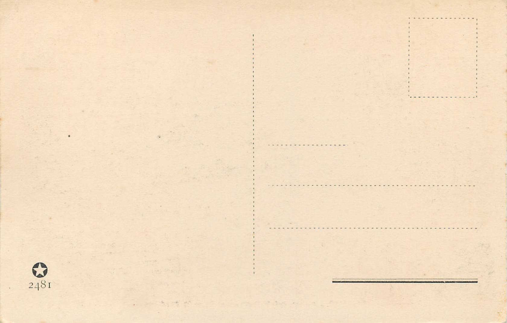 CPA Torino Parco del Valentino e Castello Medioevale — Rückseite