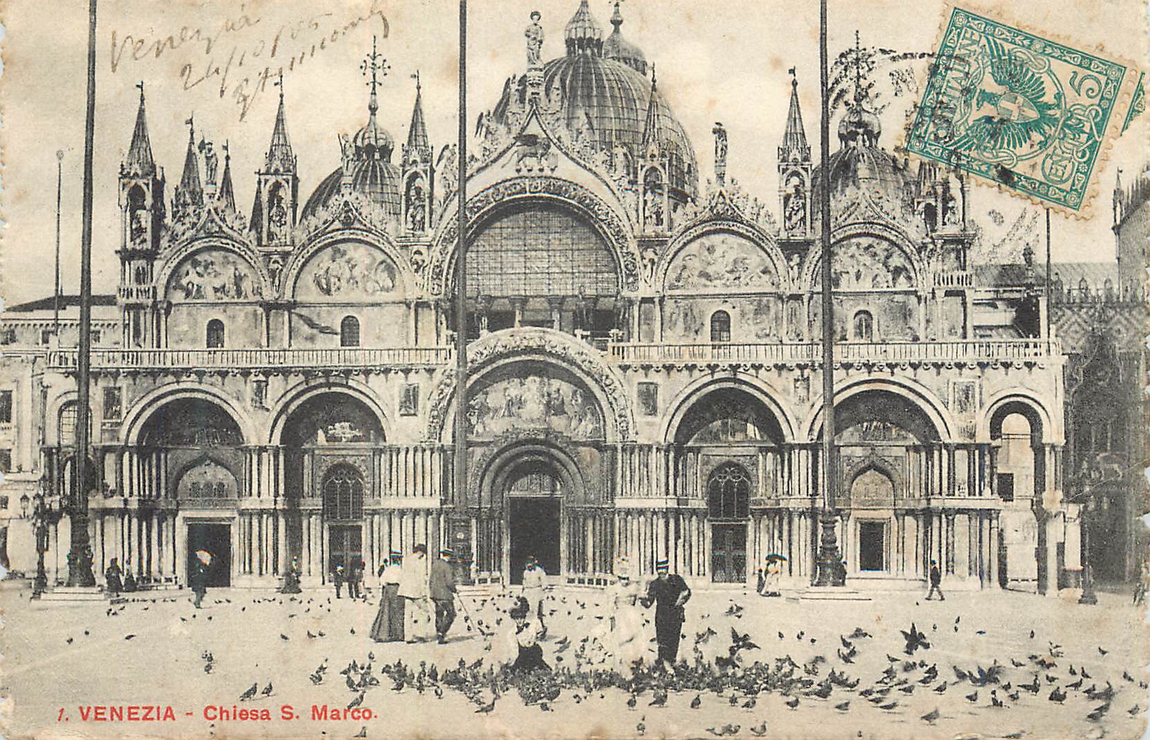 CPA Venezia Chiesa S Marco