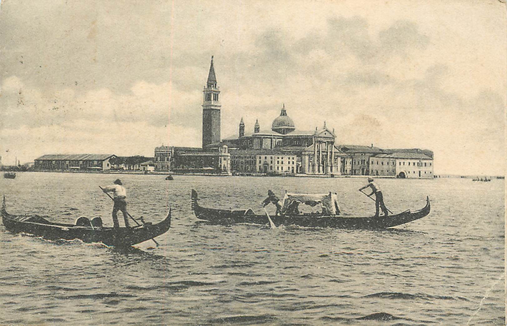 CPA Venezia Isola S Giorgio Bateaux