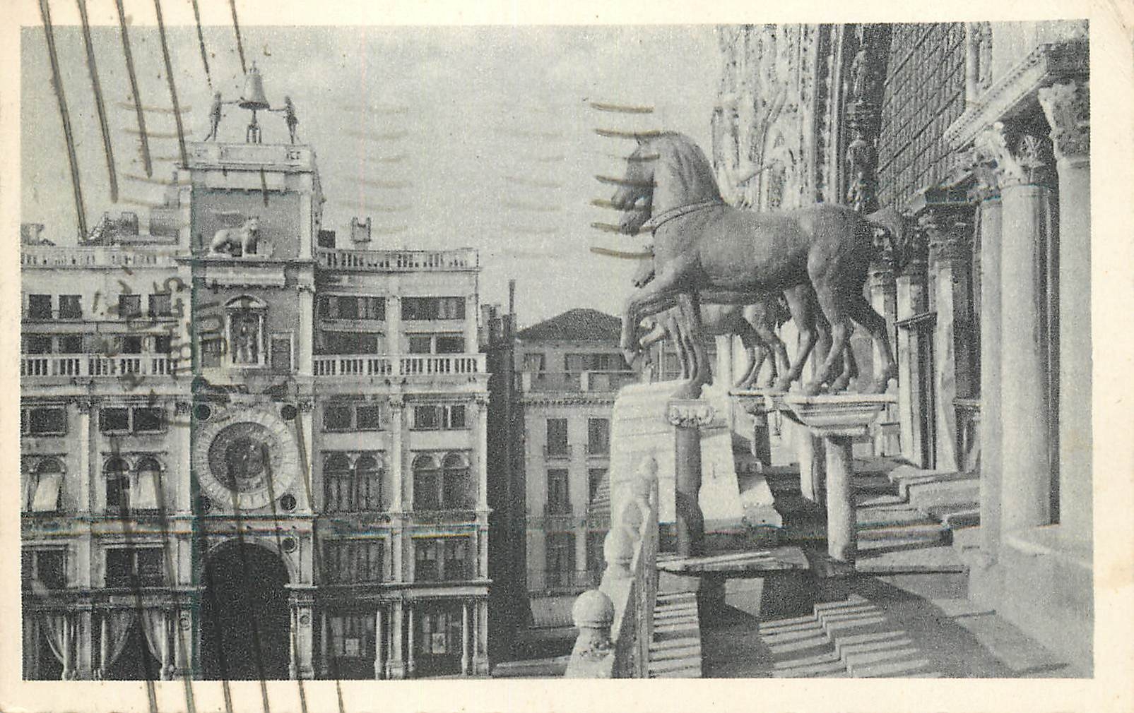 CPA Venezia I Cavalii of Bronzo