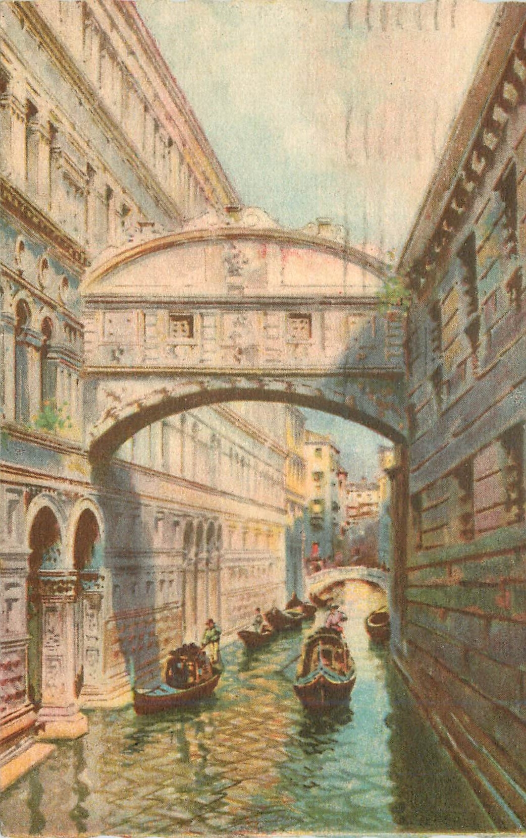 CPA Venezia Pont des Soupirs