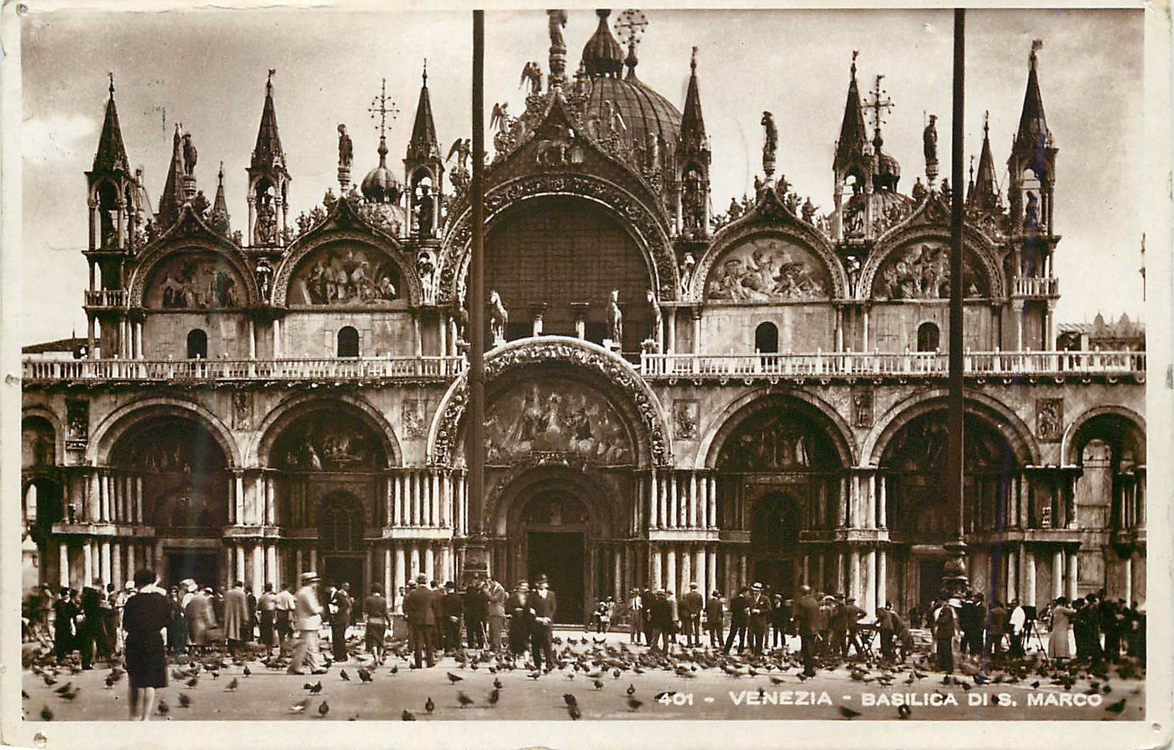 CPA Venezia Basilica Di S Marco