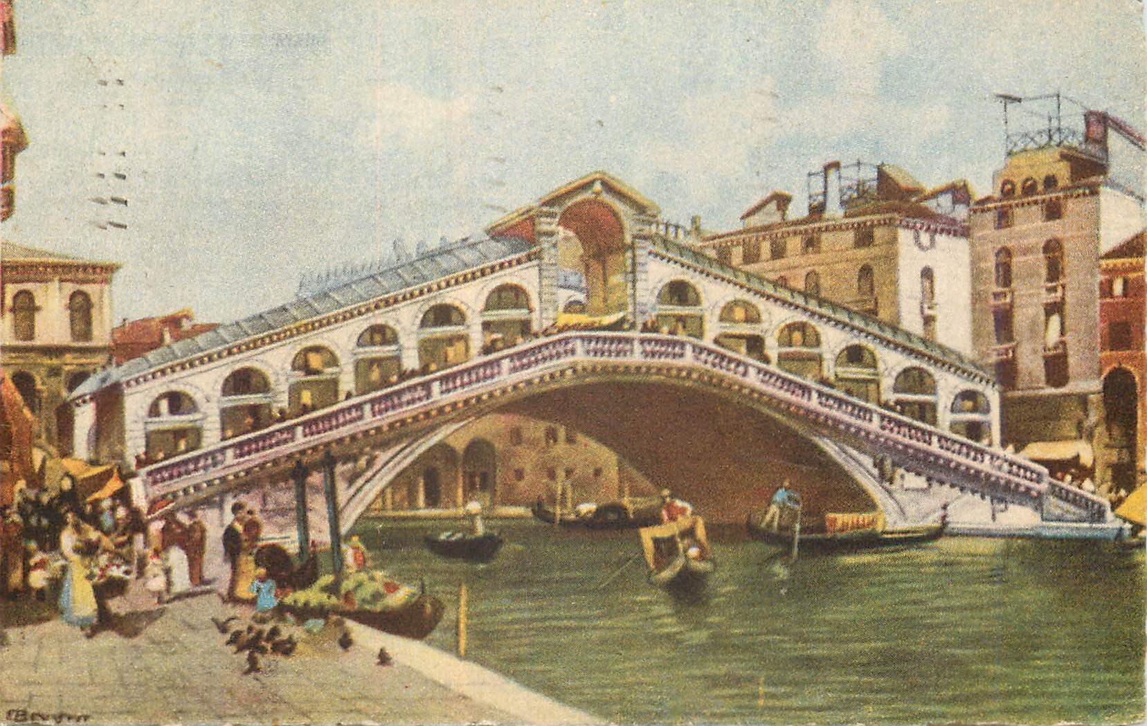 CPA Venezia Pont du Rialto