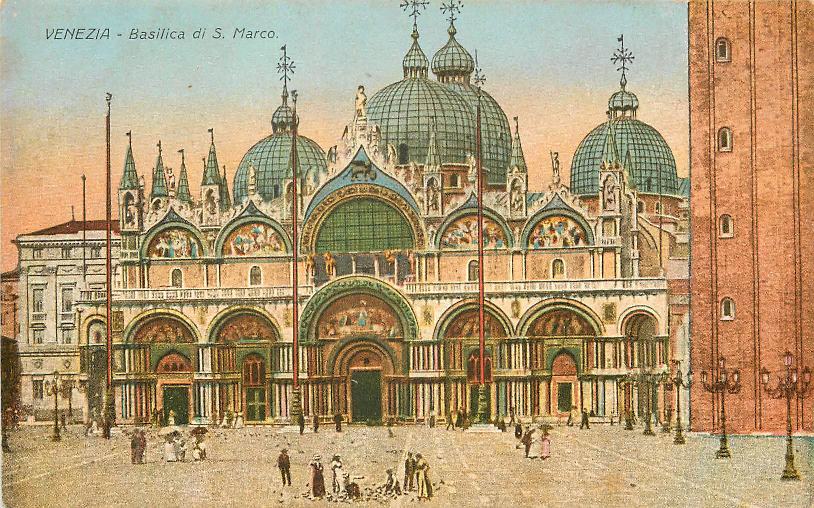 CPA Venezia Basilica di S Marco
