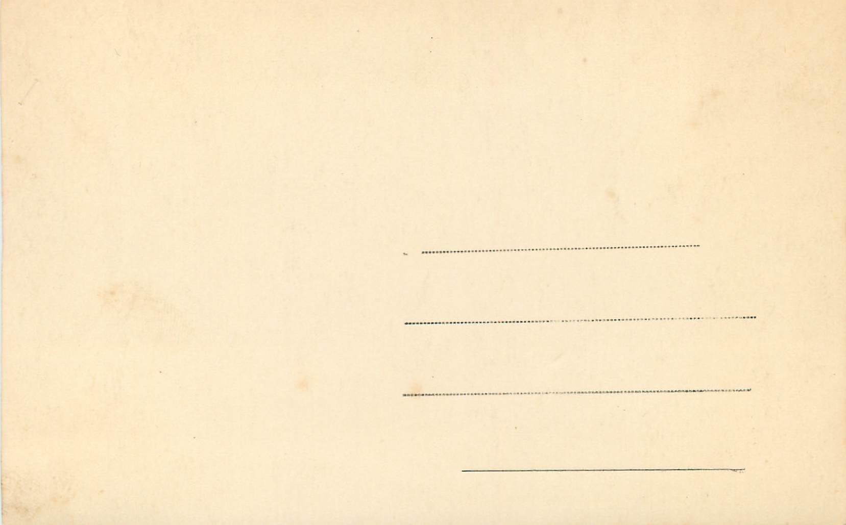 CPA Venezia — Rückseite