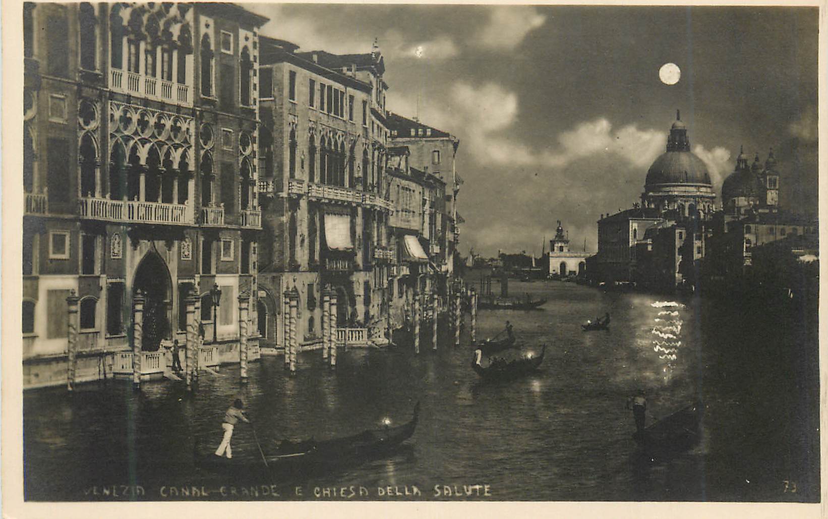 CPA Venezia Canal Grande e Chiesa della salute