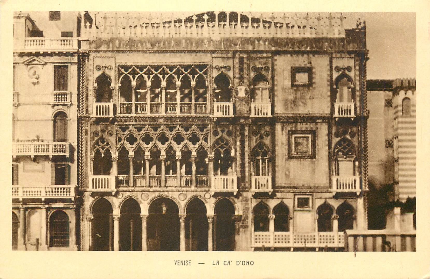 CPA Venise La Ca D'oro