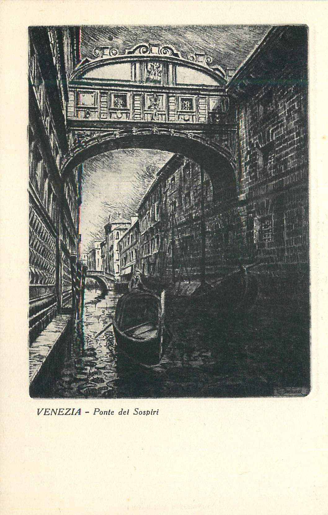 CPA Venezia Pont des Soupirs