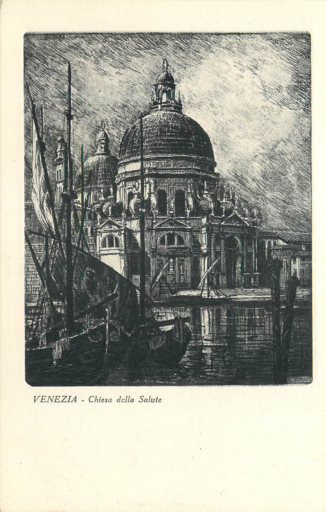 CPA Venezia Eglise de la Salute