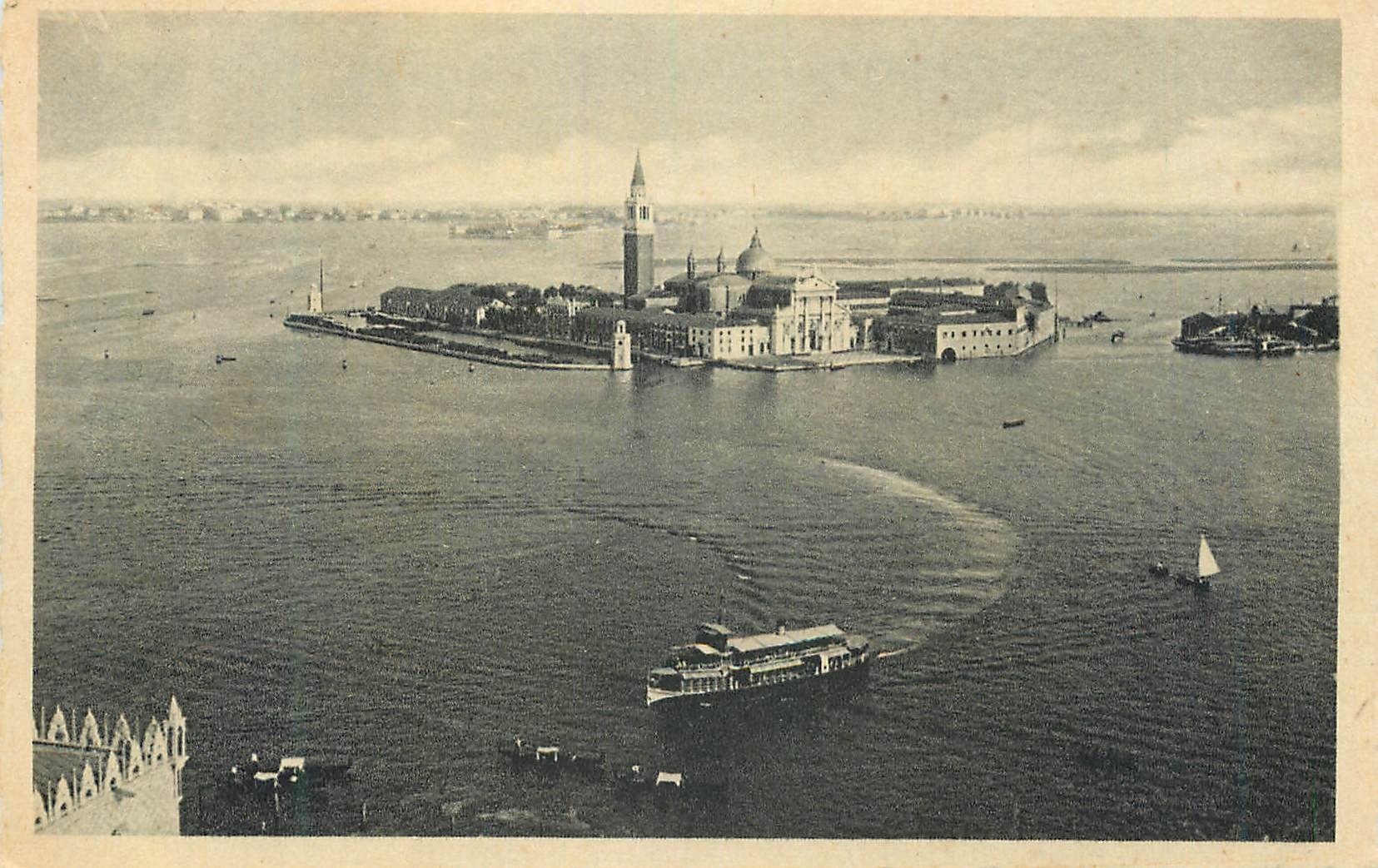 CPA Venezia Ile St Giorgio Bateau
