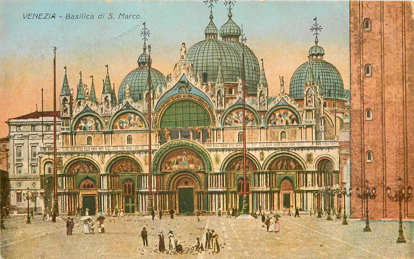 CPA Venezia Basilica di S Marco
